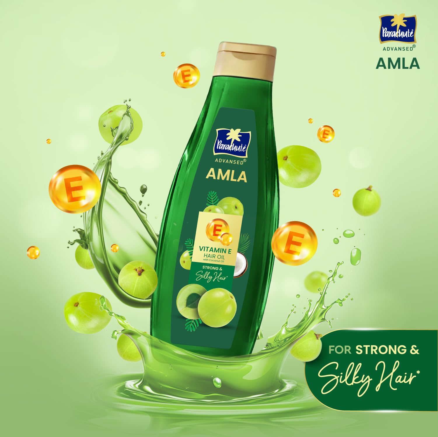 Parachute Advansed Amla Hair Oil with Vitamin E | 500ml | Amla & Vitamin E | For All Hair Types image 5