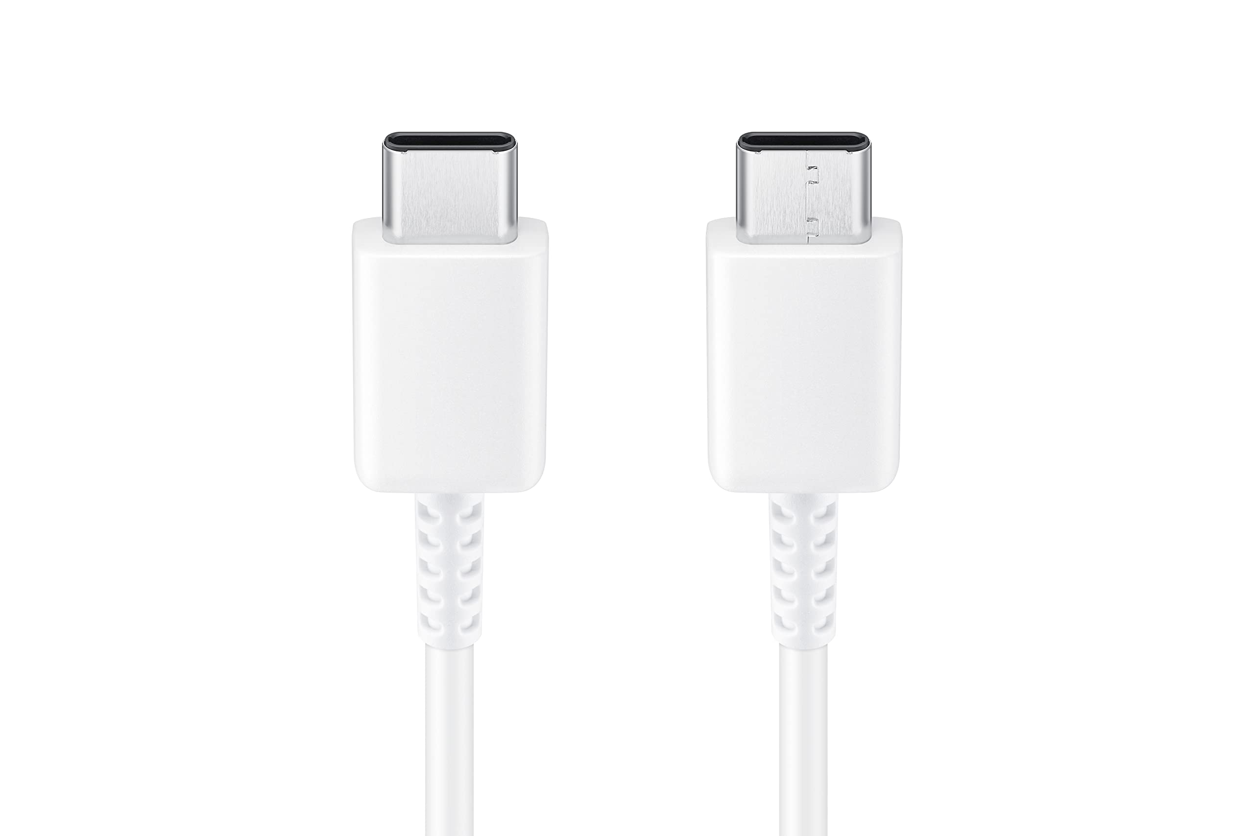 Samsung Original Type C to C Cable - 3.28 Feet (1 Meter), White image 2