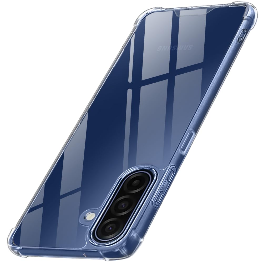 TheGiftKart Crystal Clear Back Cover Case for Samsung Galaxy M17 5G / A17 5G / F17 5G | Shock Proof 360° Protection | Hard Clear Back Case for Samsung M17 / A17 / F17 5G (PC & TPU, Transparent Bumper)