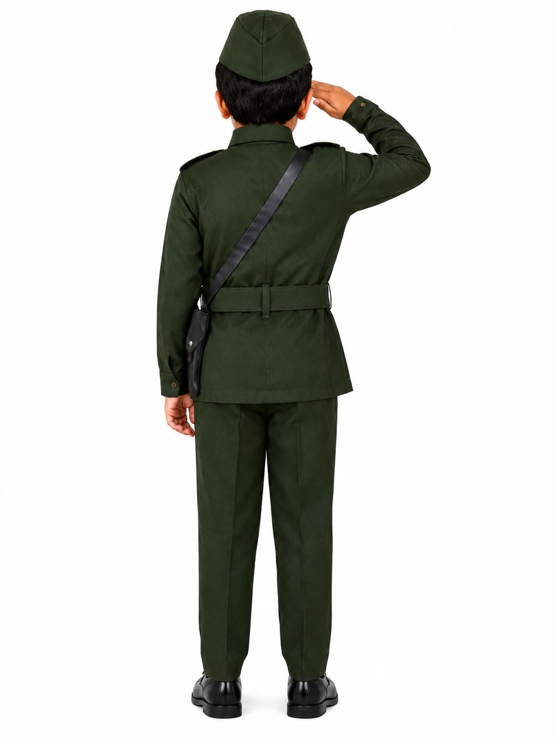 Raj Costume Freedom Fighter Costume for Kids | Independence Day Fancy Dress | Patriotic School Function Dress | Boys & Girls image 3