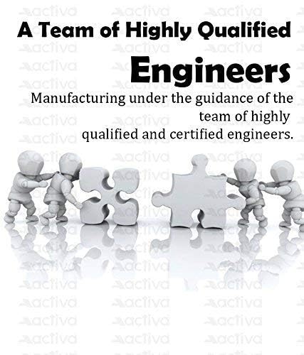 ACTIVA ORNET 600mm Ceiling Fan, 850 RPM High Speed Air Delivery with 4 Blades, Anti-Dust Coating, 2 Years Warranty - Silver Blue image 4