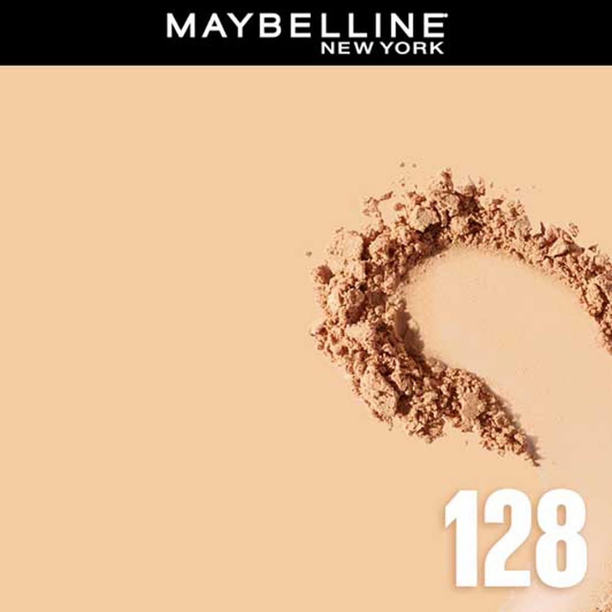 Maybelline New York Fit Me Matte + Poreless Compact Powder, 128 Warm Nude image 4