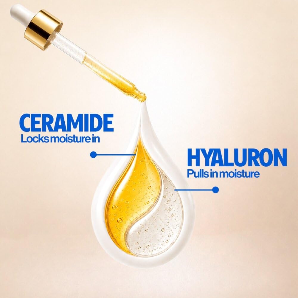 Vaseline Deep Moisture Body Lotion with Ceramide Hyaluron Fillers | 10X More Moisture for Cushion Soft Glowing Skin | For Dry Skin | Lightweight Non-Sticky Formula | 600ml image 5
