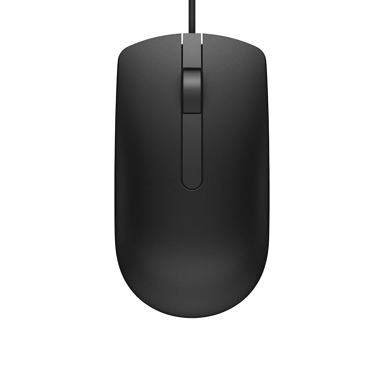 Dell MS116 Wired Mouse, 1000 DPI, Scrolling Wheel, 2 Buttons, 1 x USB, Optical LED Tracking, Plug and Play, Scrolling Wheel, Black