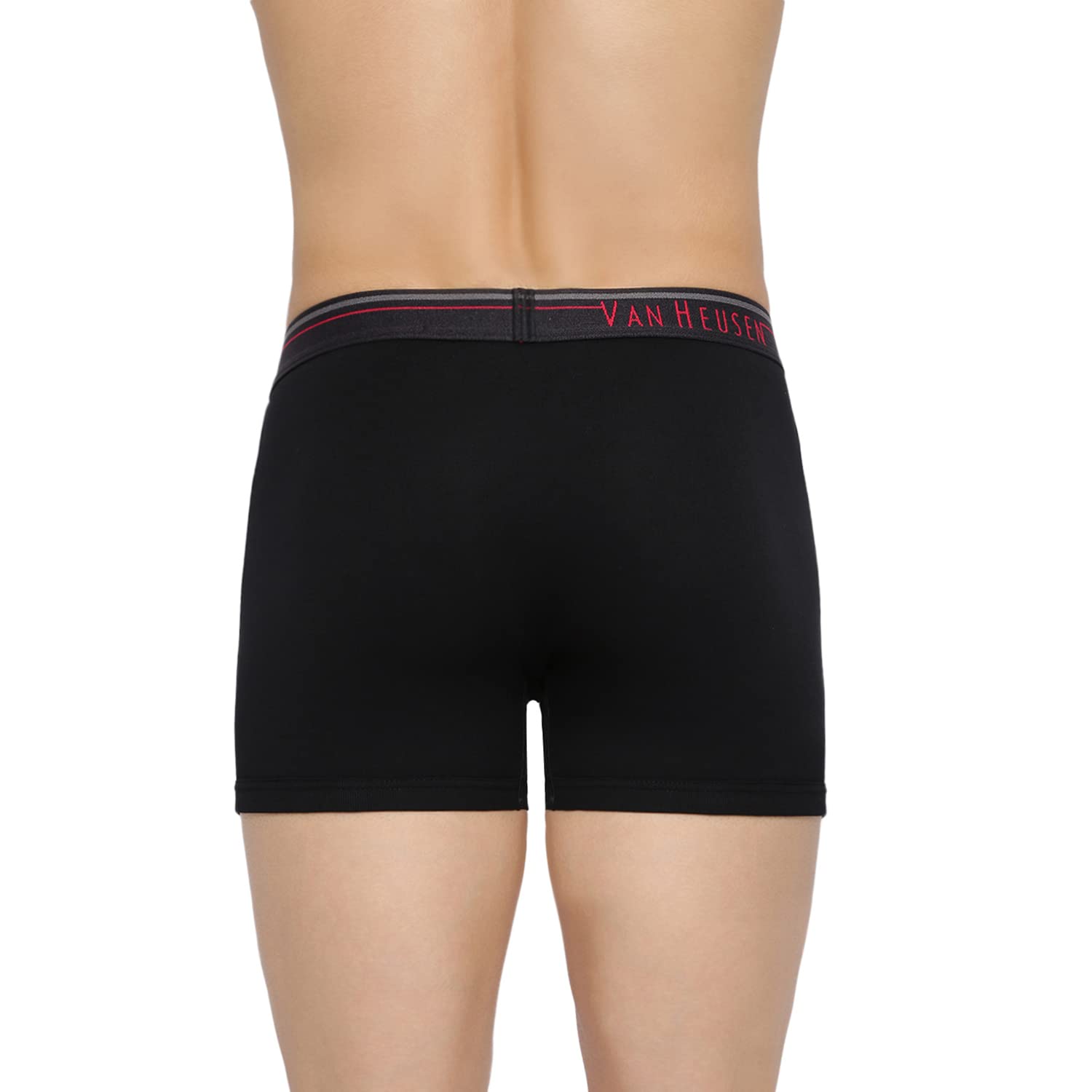 Van Heusen Men Boxer Briefs - 100% Combed Cotton - Pack of 2 - Anti Bacterial, Colour Fresh, Moisture Wicking image 4