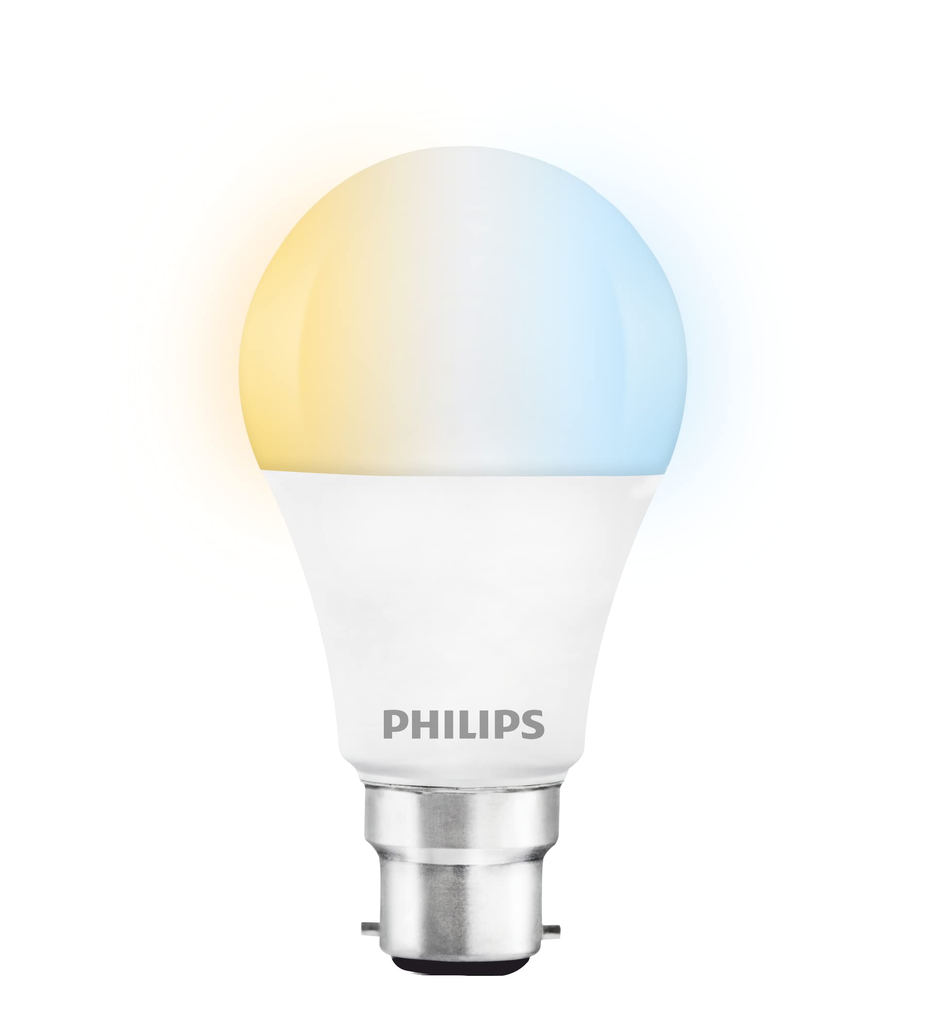 Philips 10-watt LED Bulb|3 Colors in 1 LED Bulb|Scene Switch Bulb for Home & Decoration|Color: Tunable White, Pack of 1, 10 w, b22d image 2