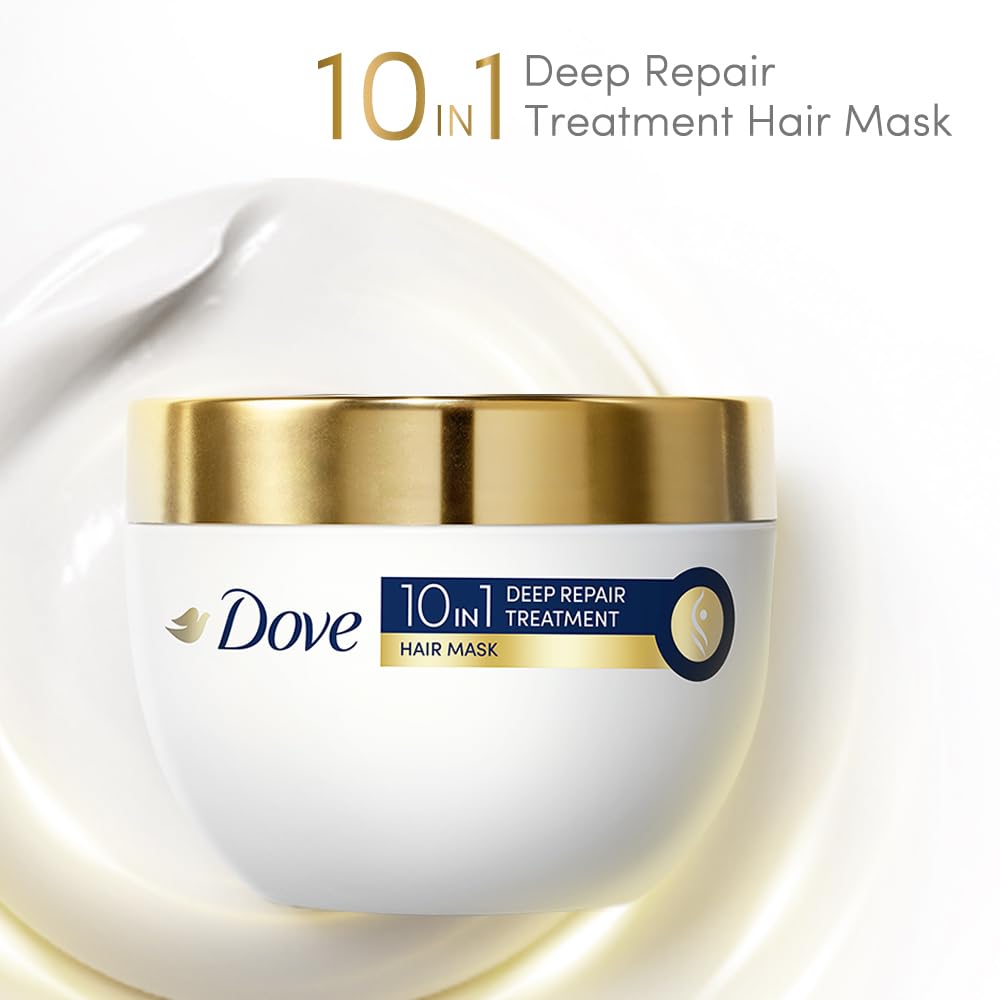 Dove Deep Repair Treatment Hair Mask For Damaged Hair With Bio Protein Care Sulphate & Paraben Free 120 ML image 2
