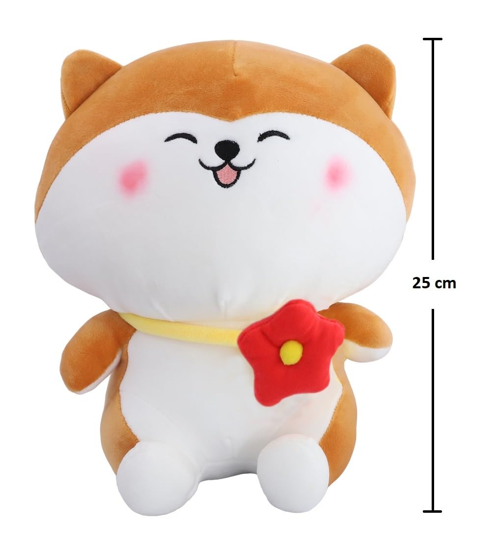 Babique Cat Flower Plush Soft Toy Cute Kids Animal Home Decor Boys/Girls (25 cm) image 4