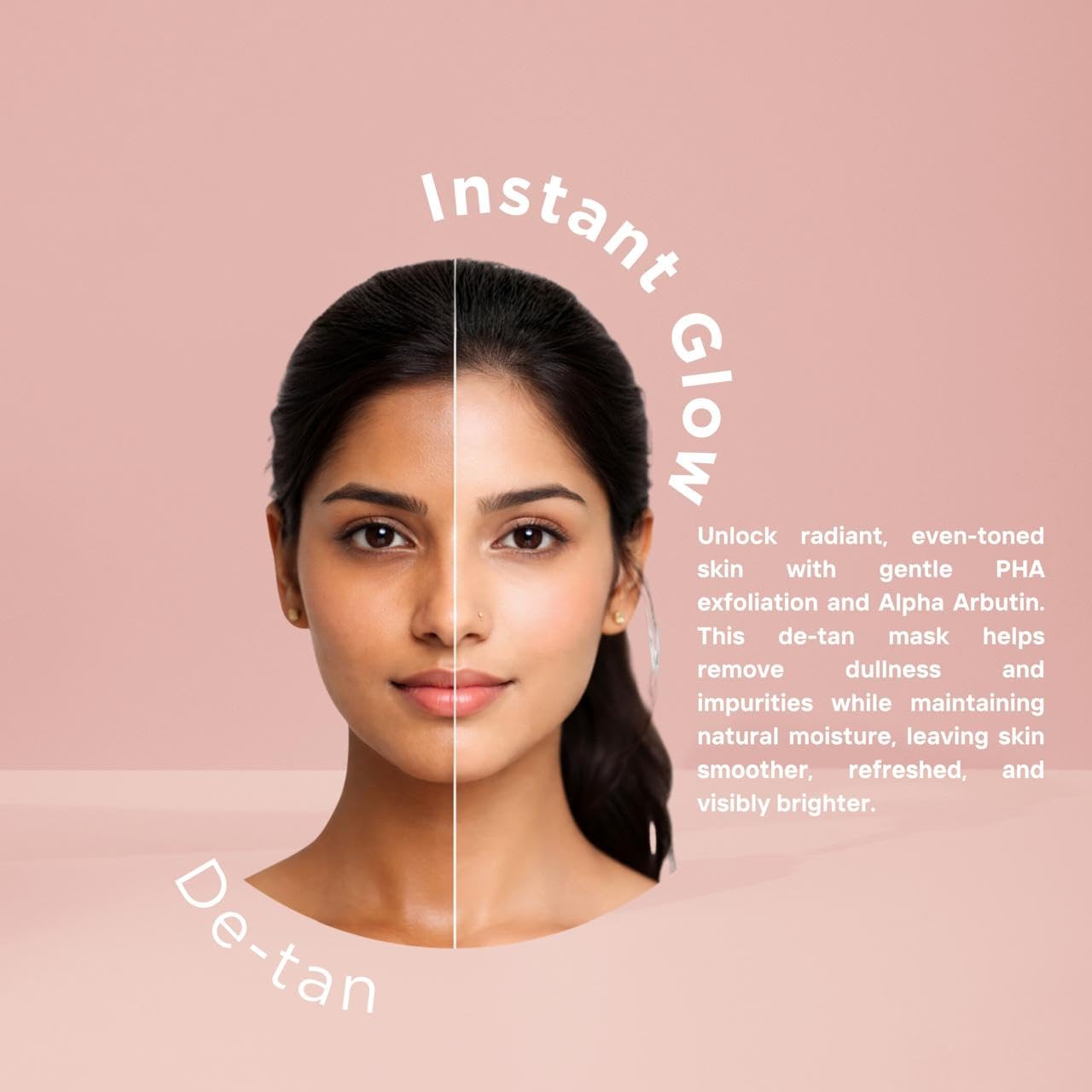 SAYY Moroccan DeTan Brightening Face Pack for Advance Skin Renewal Radiance Clay Mask (1) image 5