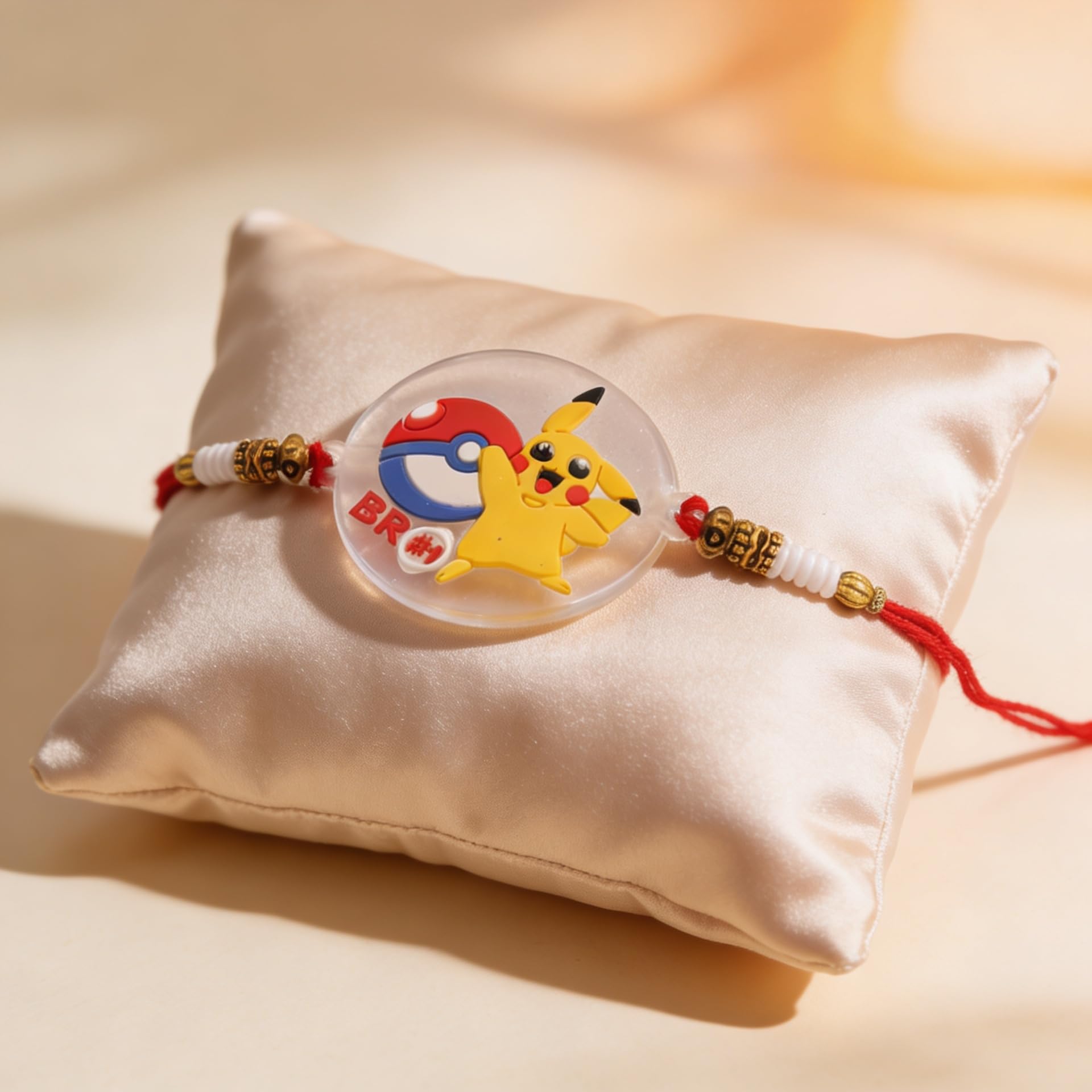 Pikachu Kids Rakhi image 3