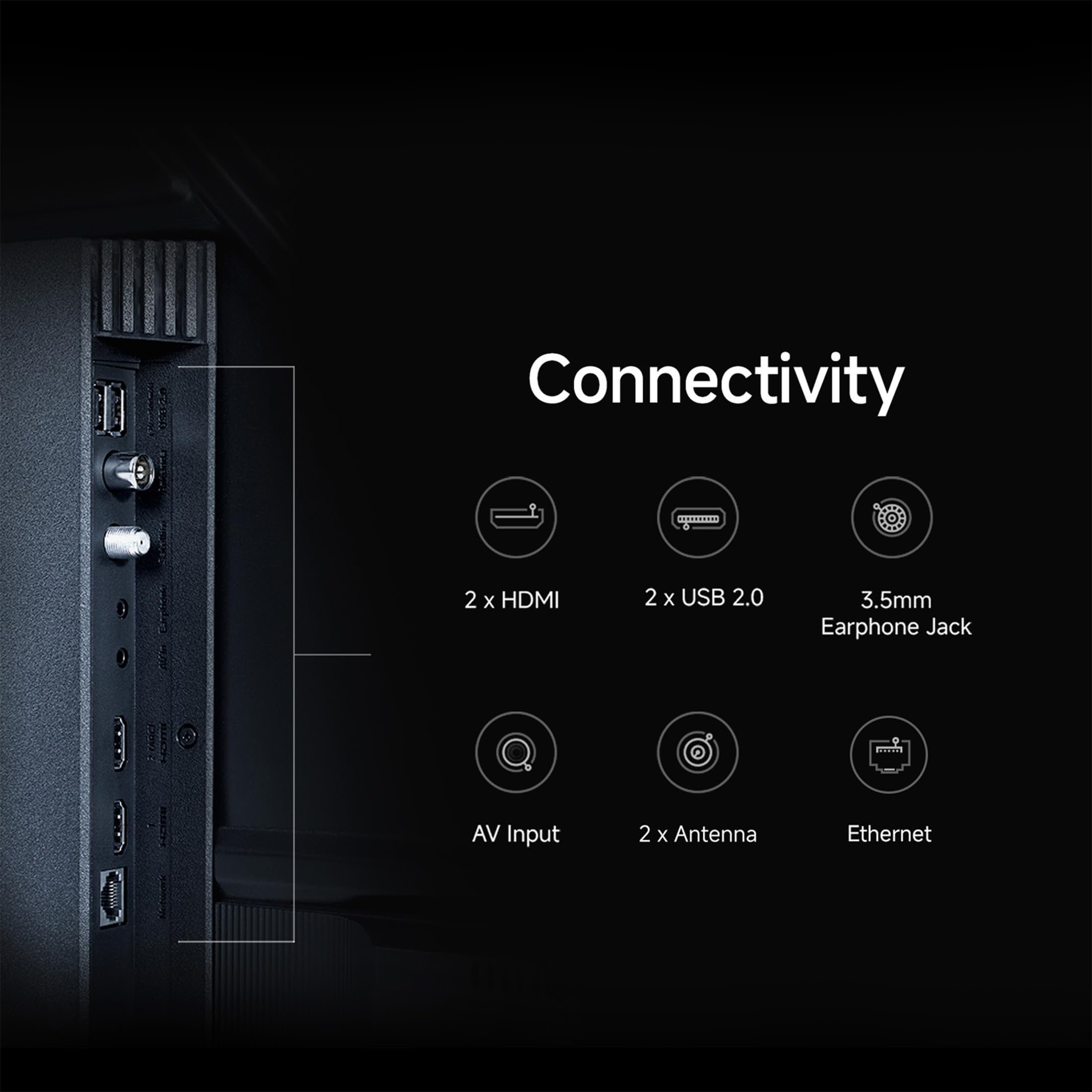 Xiaomi 80 cm (32 inch) Smartchoice F Series HD Ready Smart LED Fire TV L32MB-FIN image 4