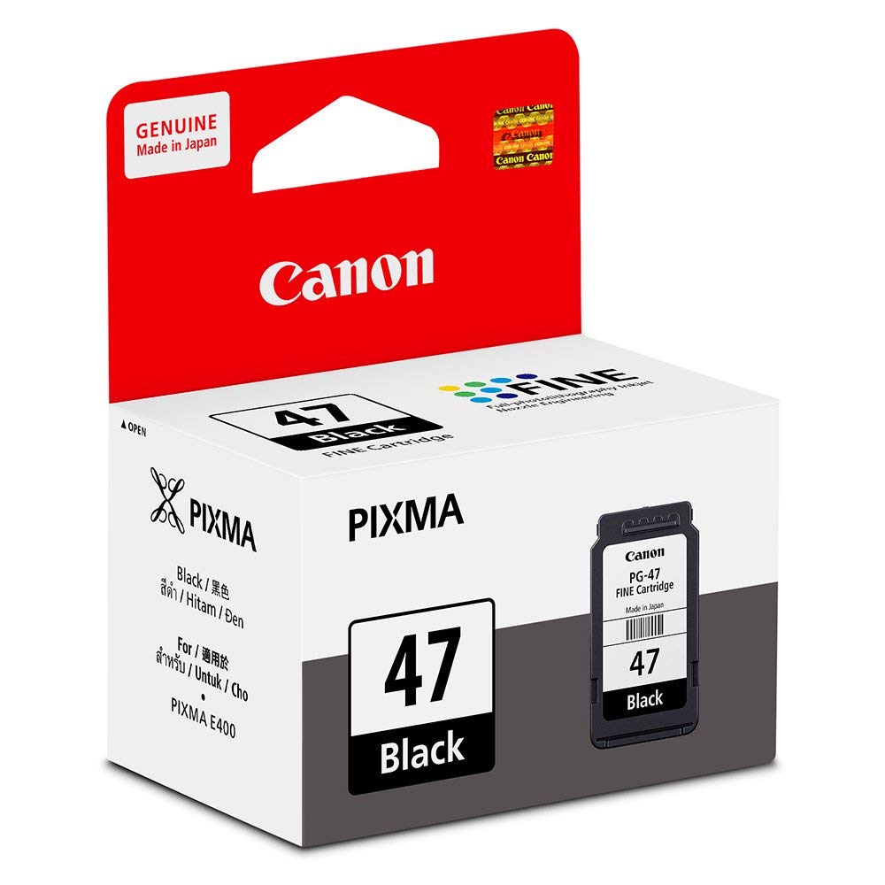 Canon PIXMA PG47 Black Ink Cartridge image 2