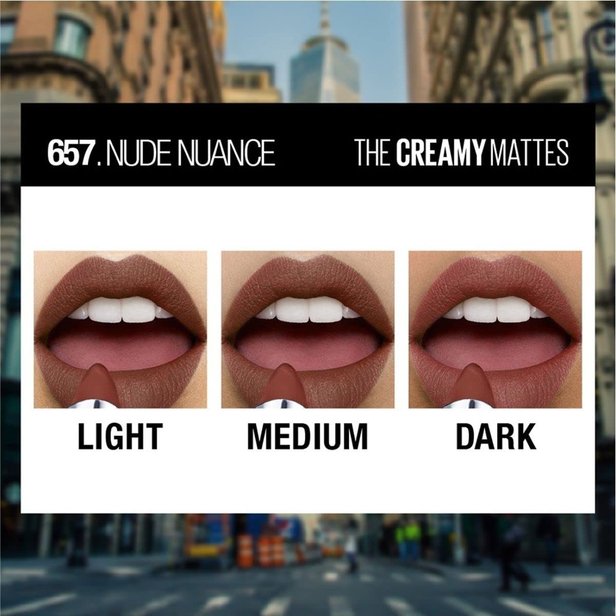 Maybelline New York Color Sensational Creamy Matte Lipstick image 4