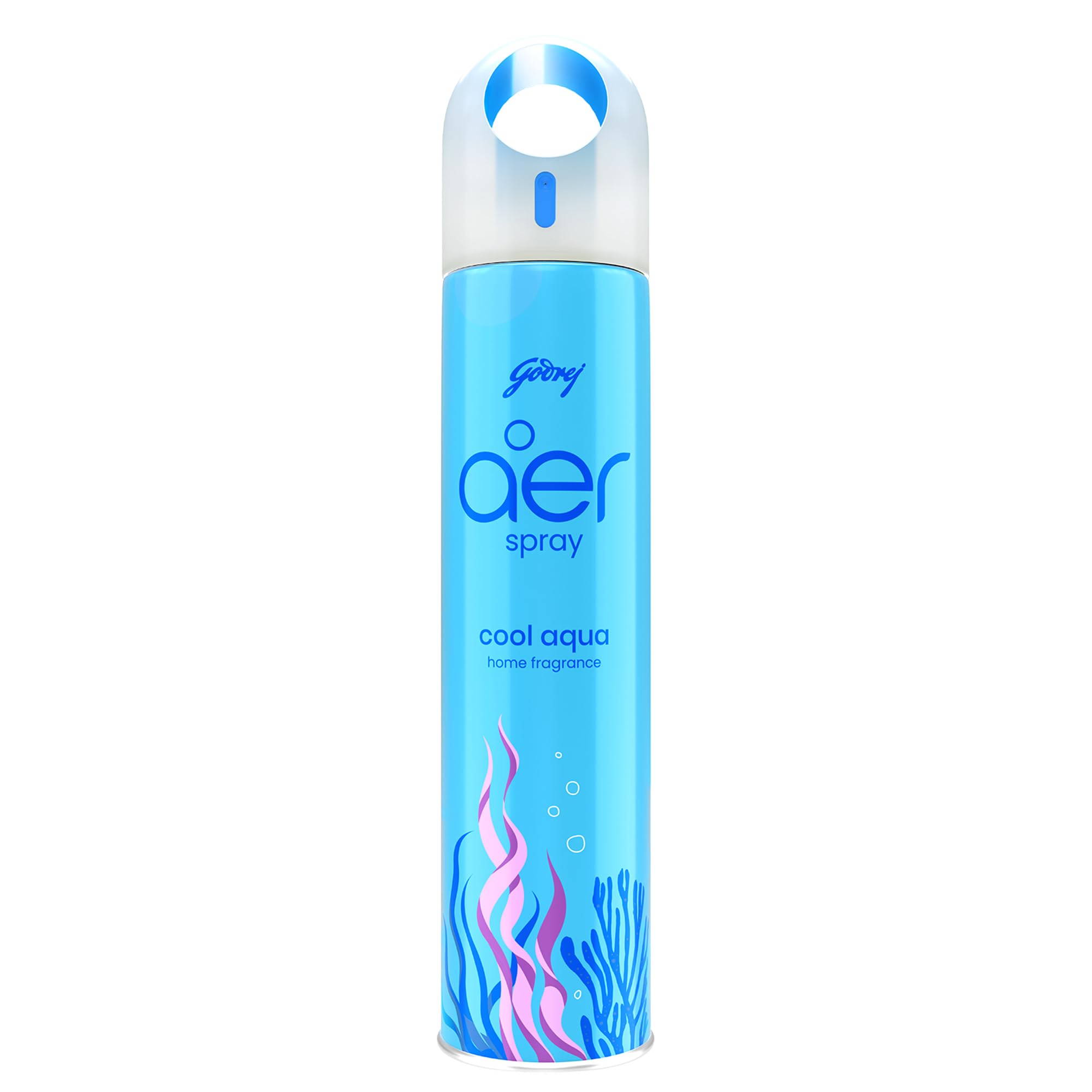 Godrej aer Spray | Room Freshener for Home & Office - Cool Aqua (200 ml) | Long-Lasting Fragrance