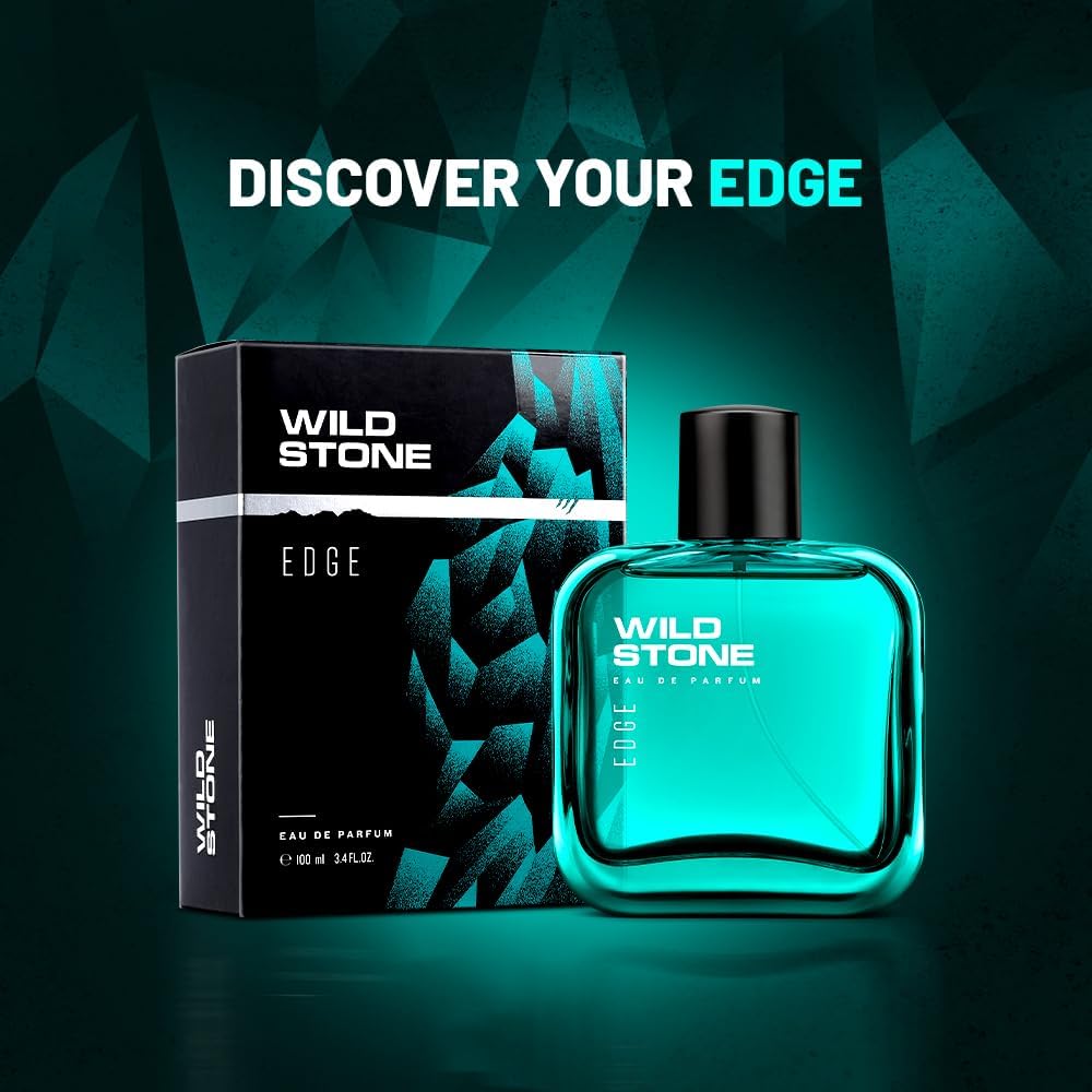 Wild Stone Edge Edp Premium Perfume For Men,100 Ml|Long-Lasting Eau De Parfum|Luxury Fragrances|Fragrance For Modern Lifestyle|Ideal Gift For Him|Premium Scent For Men image 5