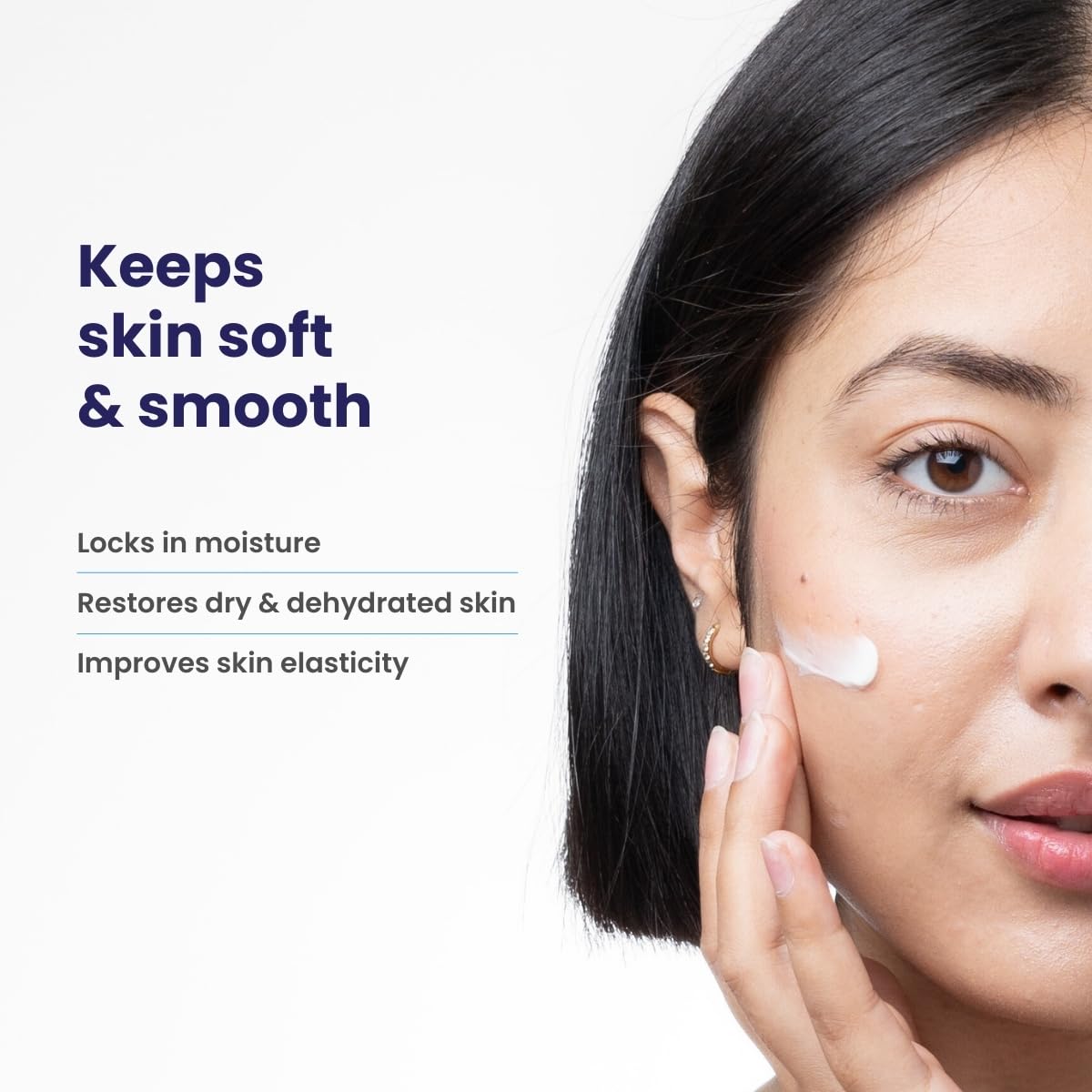RE' EQUIL Ceramide & Hyaluronic Acid Moisturiser | Moisturizer For Face | Barrier Repair Cream | Long Lasting Hydration | Suitable For Normal To Dry Skin | 100G image 5