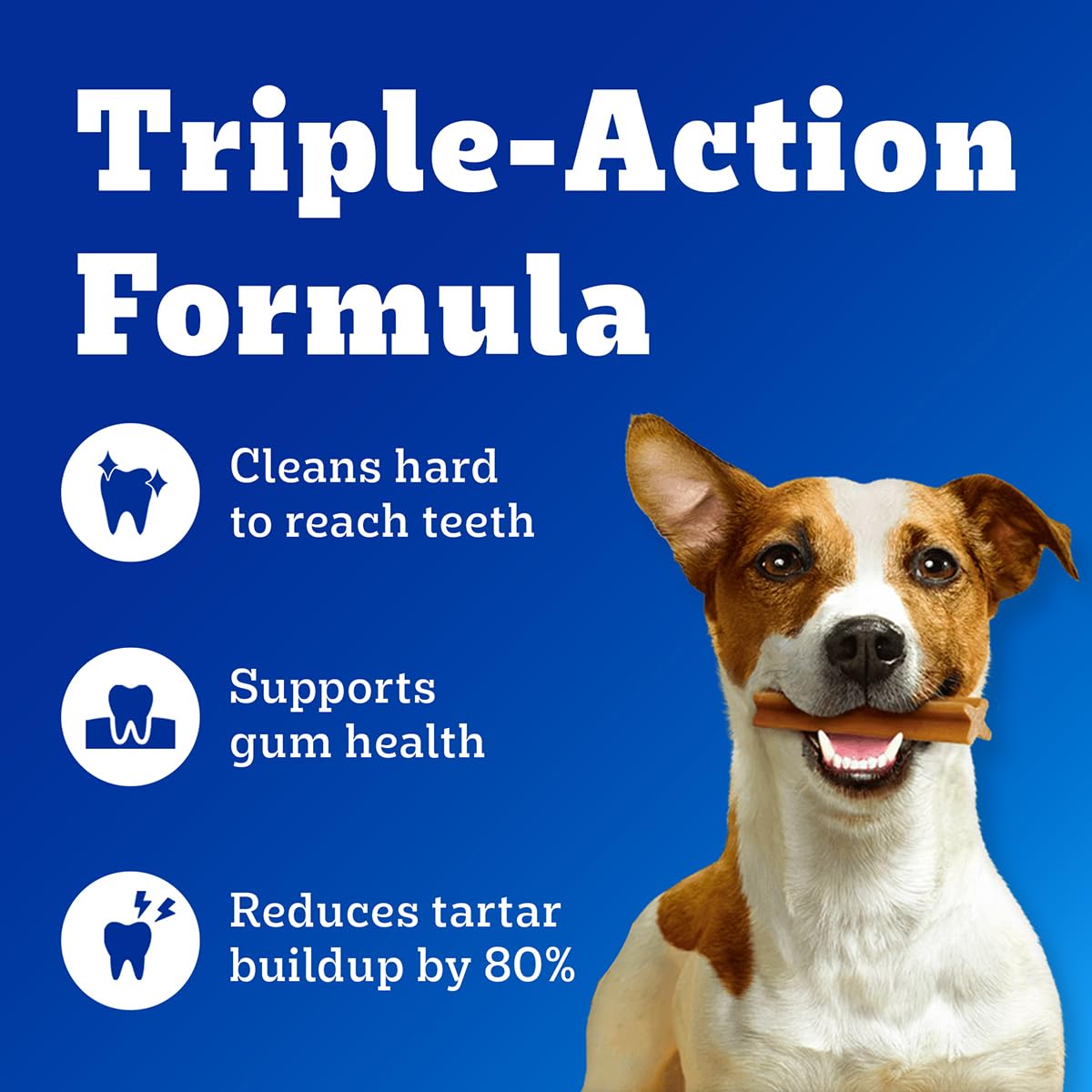 Pedigree Dentastix Oral Care Dog Treat, Adult Large Breed (25+ kg), 1.08 kg, Recommended by Vets, Supports Gum Health, Reduces Risk of Gum diseases image 4