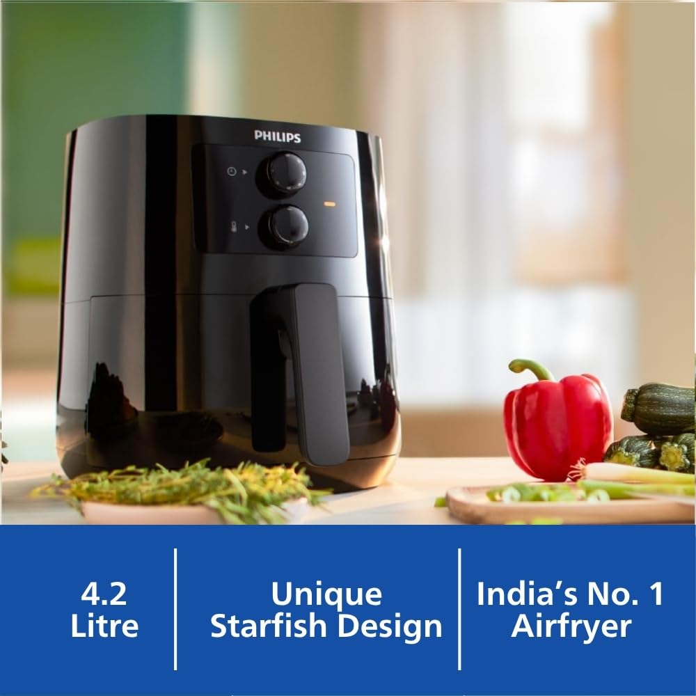 PHILIPS Air fryer for Home HD9200/90, 4.1 Litre image 2
