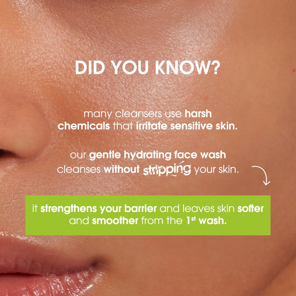 Simple Kind to Skin Refreshing Facial Wash | 100% Soap-Free Gentle Cleanser with Vitamin E & Glycerin | For All Skin Types | Perfect for Sensitive Skin, 100ml image 4