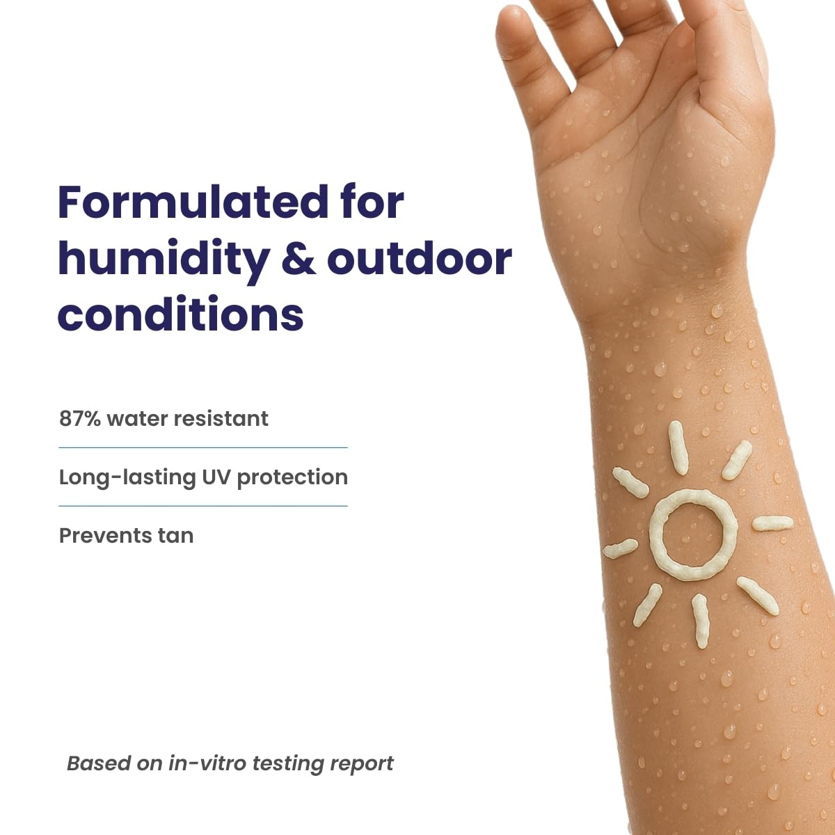 RE' EQUIL Ultra Matte Dry Touch Sunscreen | SPF 50 PA++++ | Water & Sweat Resistant | No White Cast, Non-Greasy & Non-Comedogenic | For All Skin Types | 50G image 5