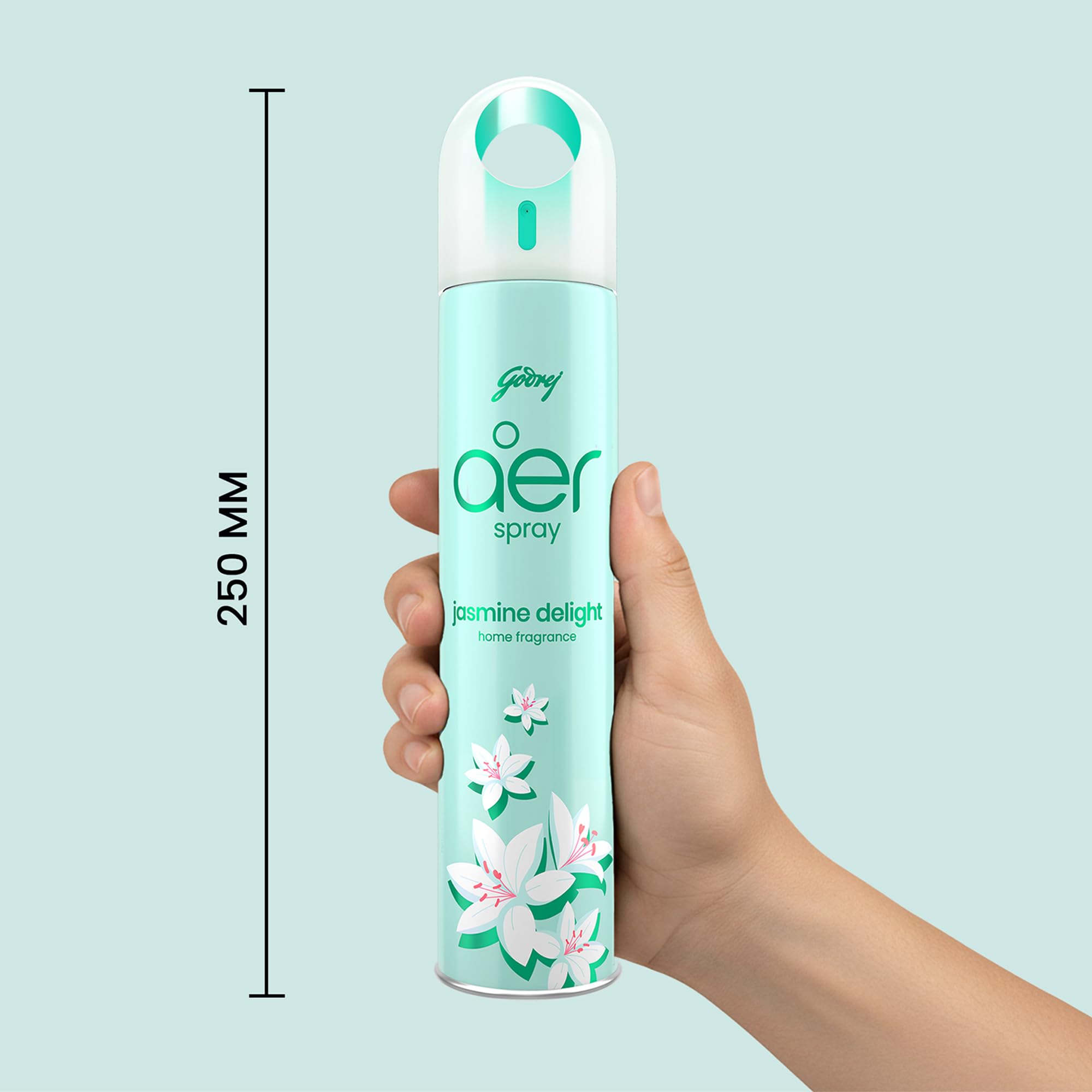 Godrej aer Spray | Room Freshener - Jasmine Delight (180 ml) image 2