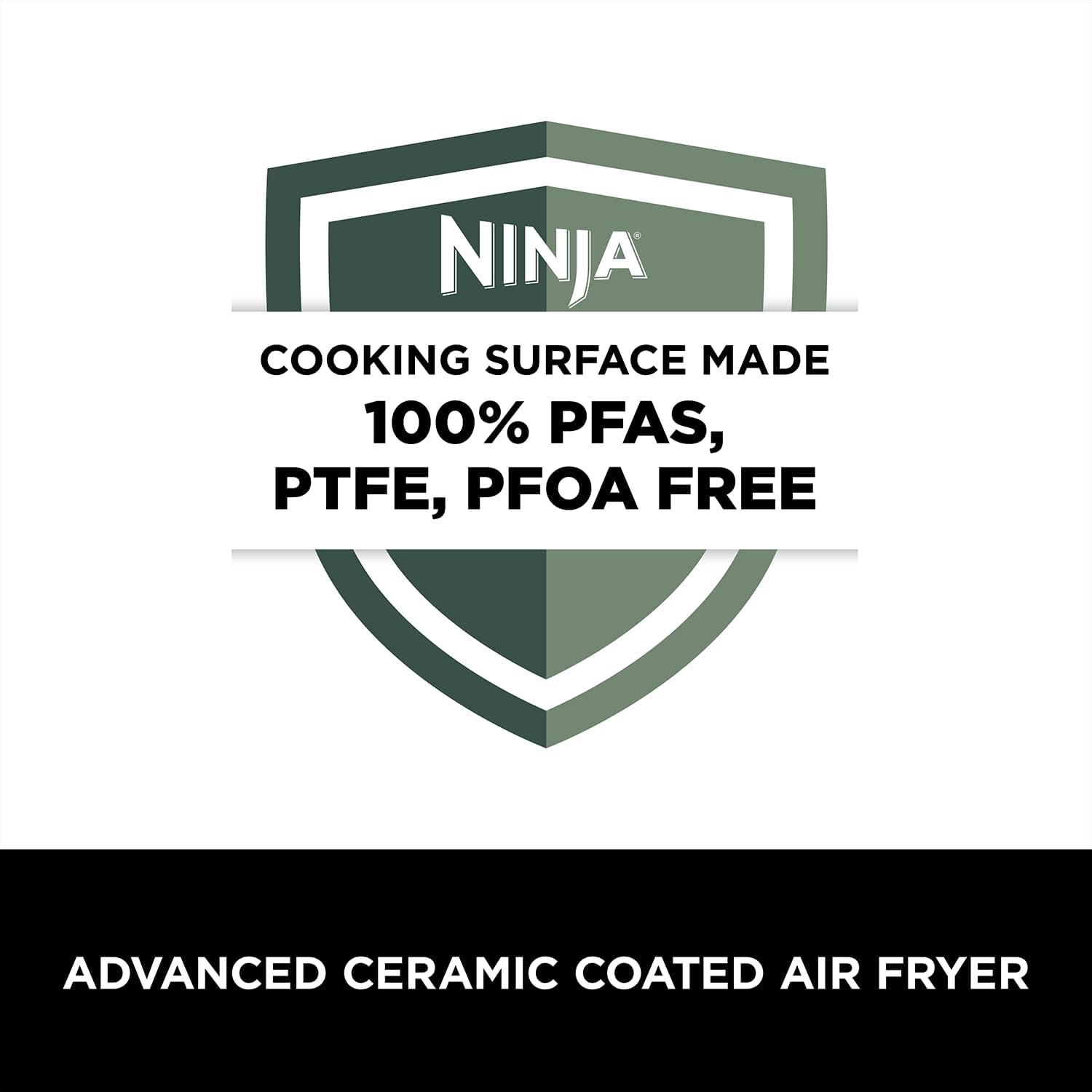 Ninja Air Fryer MAX PRO 6.2L (AF180IN) | 2000W | Max Crisp Technology | Variable Air Flow | PFOA-Free Non-Stick | 6-in-1 Air Fry, Roast, Bake & More | Cook from Frozen to Crispy image 5