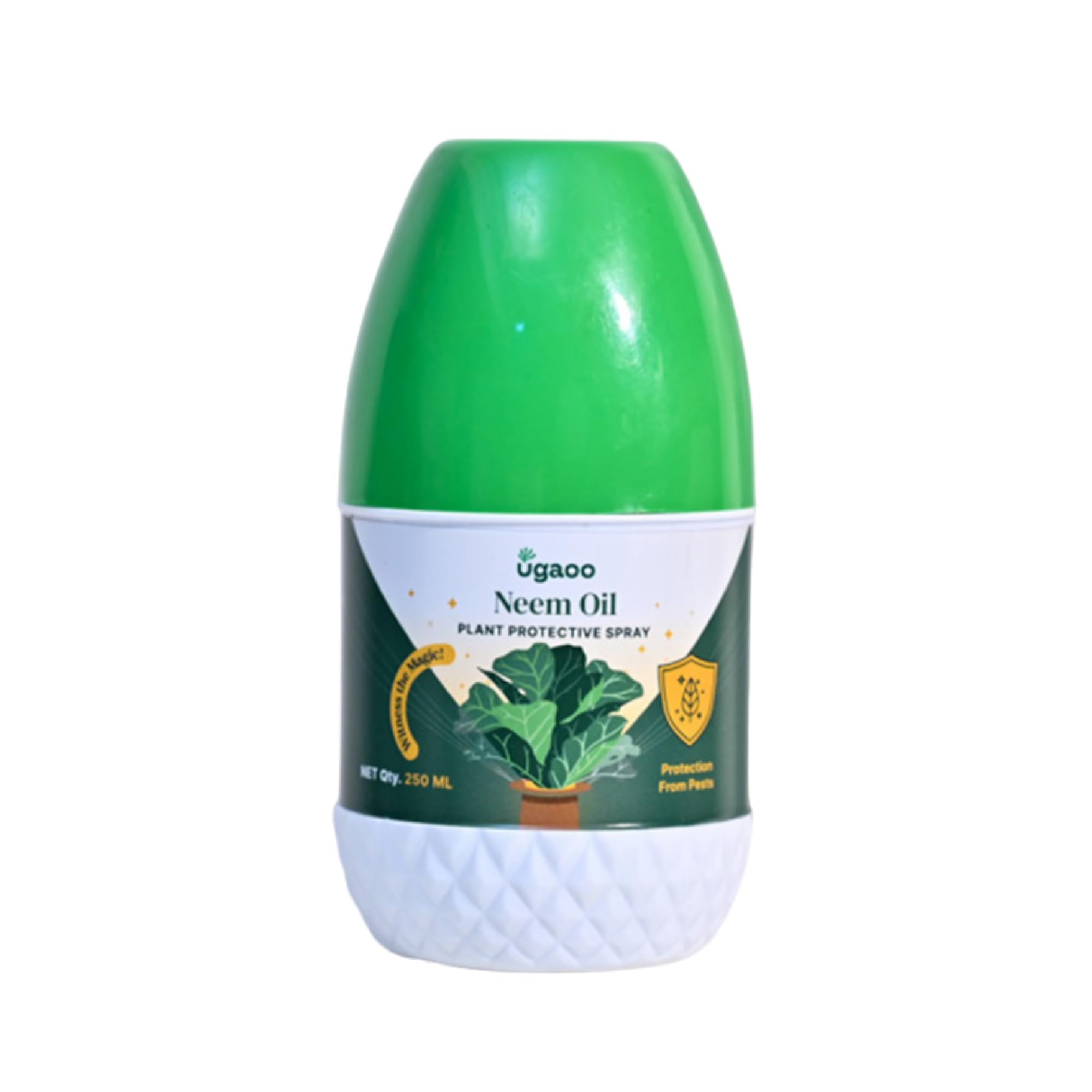 Ugaoo Neem Oil Spray for Plants & Garden - Highly Effective on Plant Insects (250 ml)