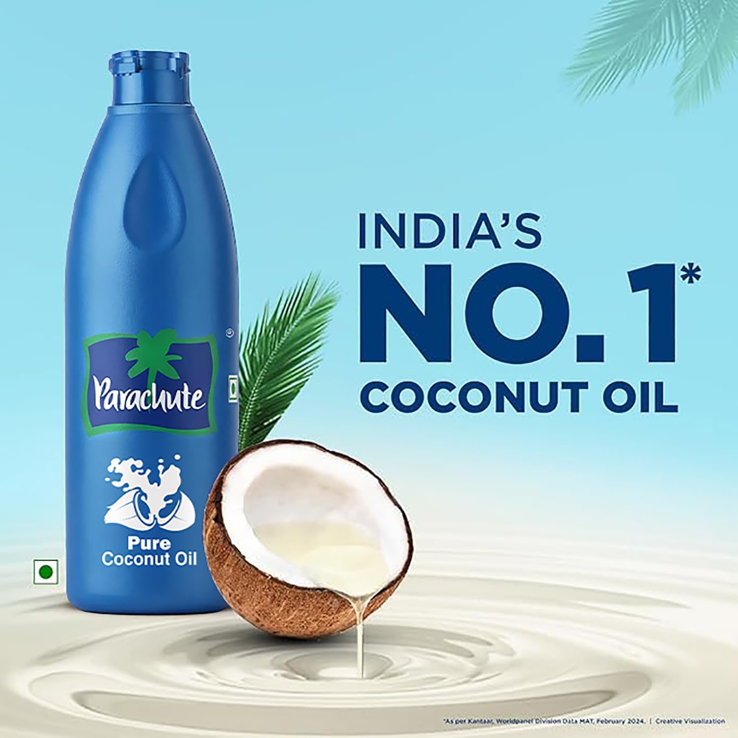Parachute Coconut Oil - 300 ml (Bottle) image 2