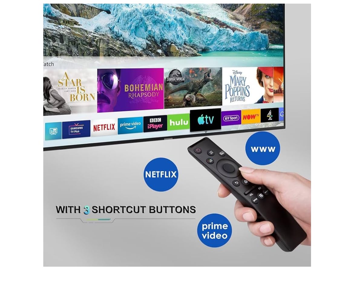 Remote Control Compatible for Samsung Smart 4K Tv Remote Original Led UHD QLED Television and Monitor Suitable for Frame Ultra 6 7 8 Series with Hot Keys BN59 Model Without Voice Command image 4