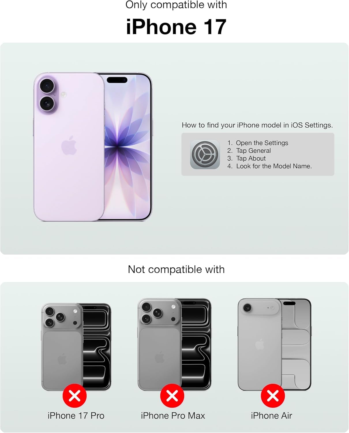 OpenTech® Military-Grade Tempered Glass Screen Protector Compatible for iPhone 17 with Edge to Edge Coverage - Case Friendly, Anti-scratch and Bubble free installation kit (6.3 Inches) image 2