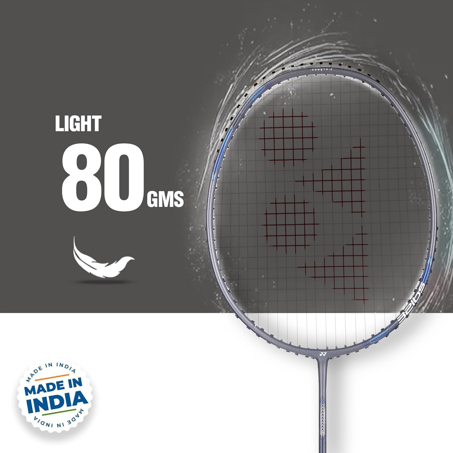 Yonex Badminton Racquet Astrox Attack 9 Gun Metal Grey G4 4U(80GMS-32LBS)(Made in India) image 4