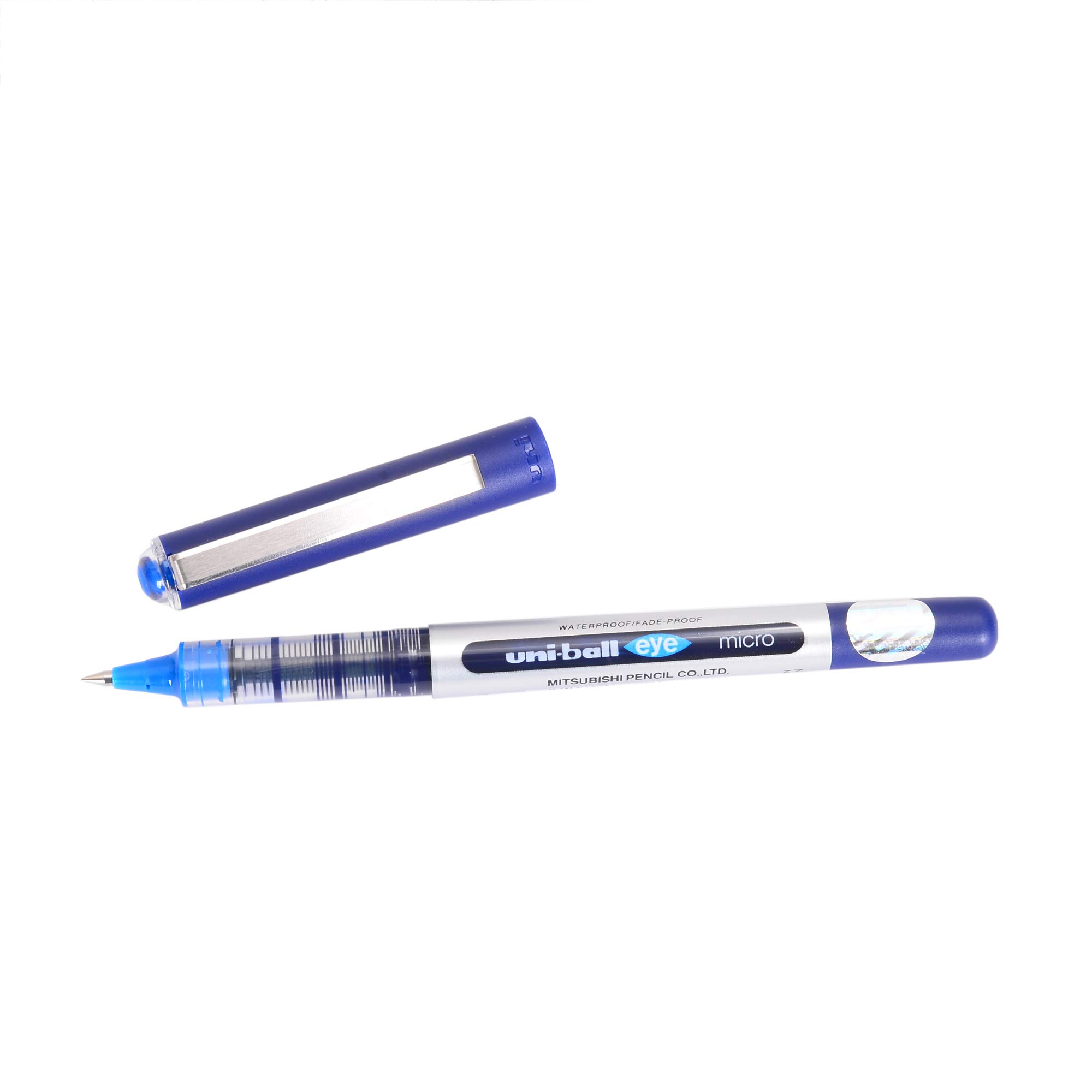 uni-ball Eye UB150 0.5mm Roller Ball Pen | Blue Ink, Pack of 3 image 5
