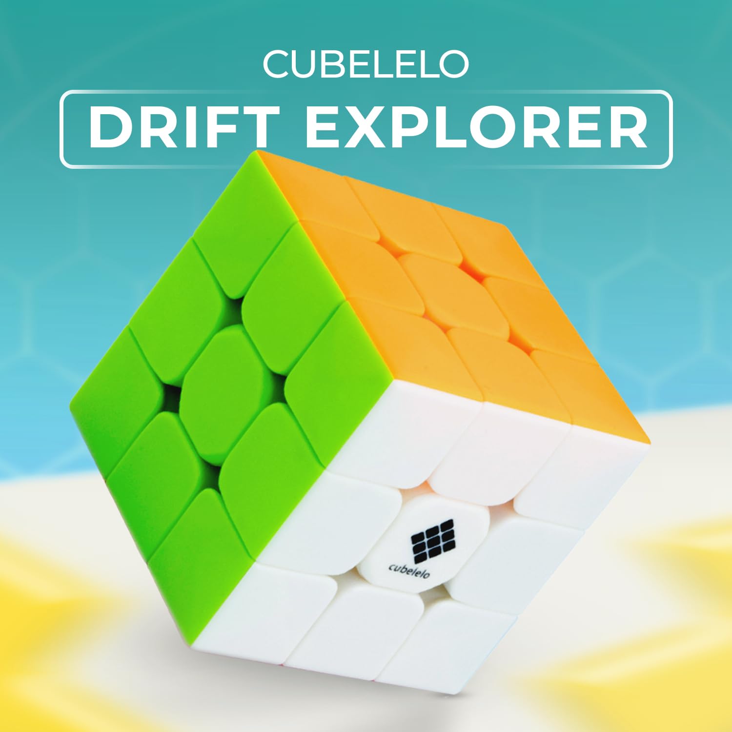 Cubelelo Drift Explorer 3x3 Speed Cube | Best Starter Speedcube for Beginners | Perfect Brain Teaser for Kids Ages 4 to14 Years Old & Above Boys Girls Children | Smooth Turning Puzzle Toy for Adults image 2