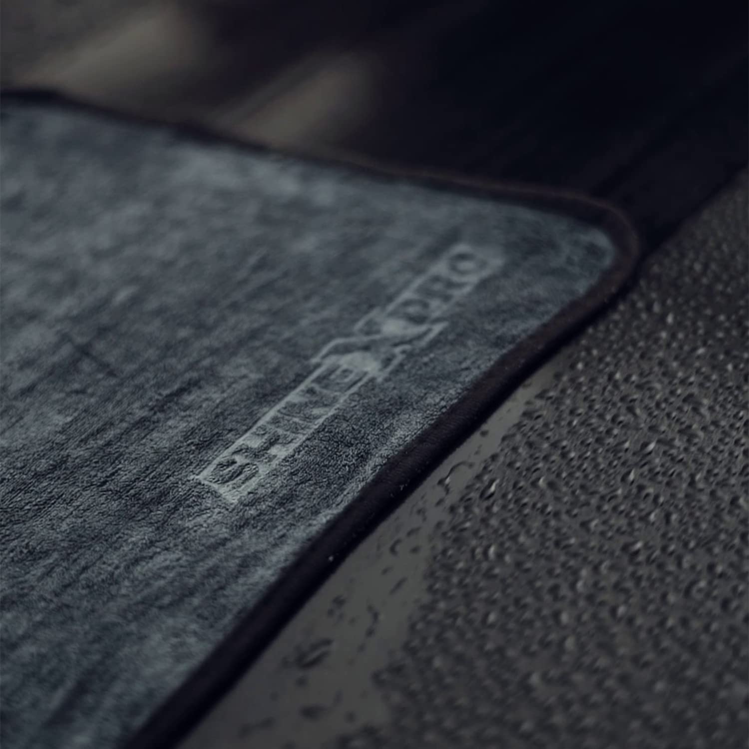 ShineXPro Microfiber Car Cleaning Cloth - OG Soft 500 GSM Extra Large (35x75 CM) Microfiber Cloth for Car and Bike - Suede Edging for Scratchless Drying and Detailing (Pack of 2, Grey) image 5