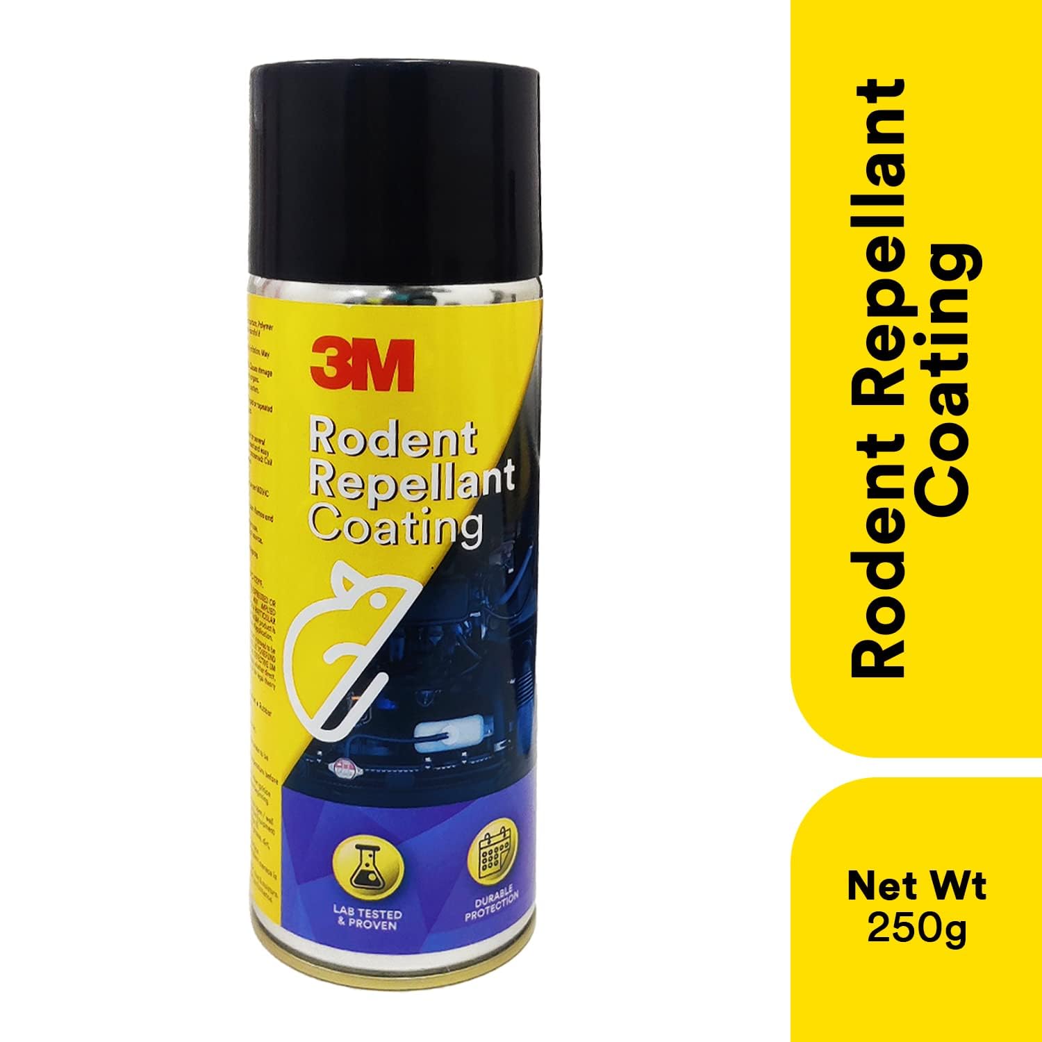 3M Rodent Repellent Coating, 250 g| Rat Protection for Engine Parts and Wires | Long-Lasting Effect, Liquid image 5