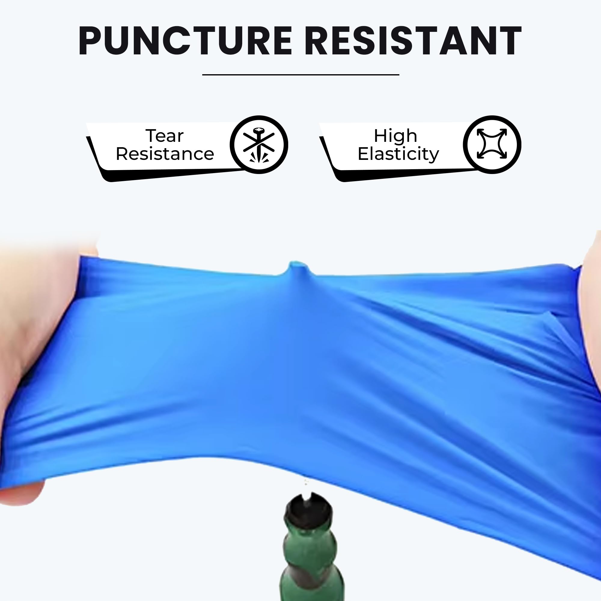 Robustt Heavy Duty Rubber Hand gloves - 1 Pair (Free Size, Multicolor) for Dishwashing, gardening, kitchen cleaning image 3