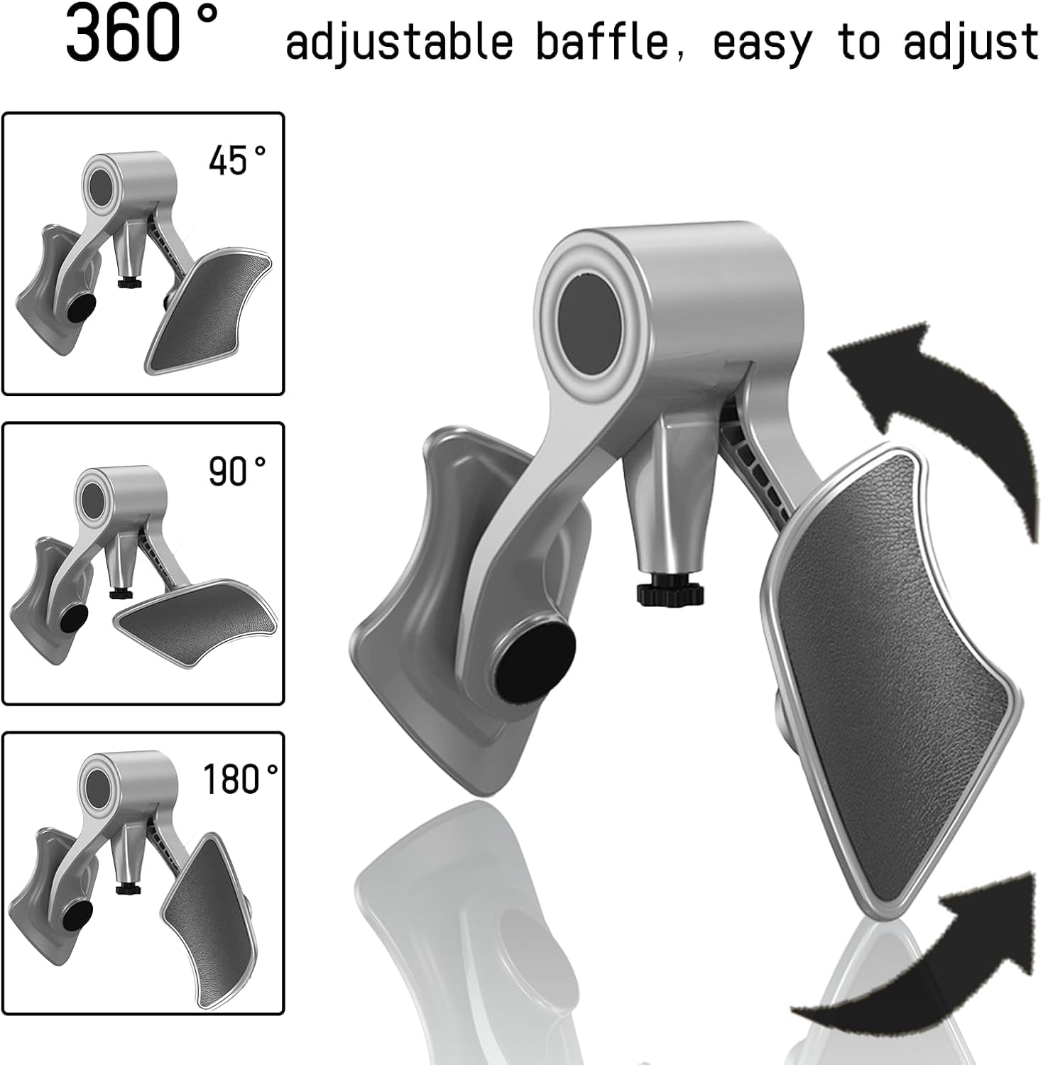 360° Adjustable Hip Trainer, Thigh Master Exerciser, Pelvic Floor Muscle and Glutes Workout Equipment, Home Gym Fitness Device with Adjustable Resistance image 3