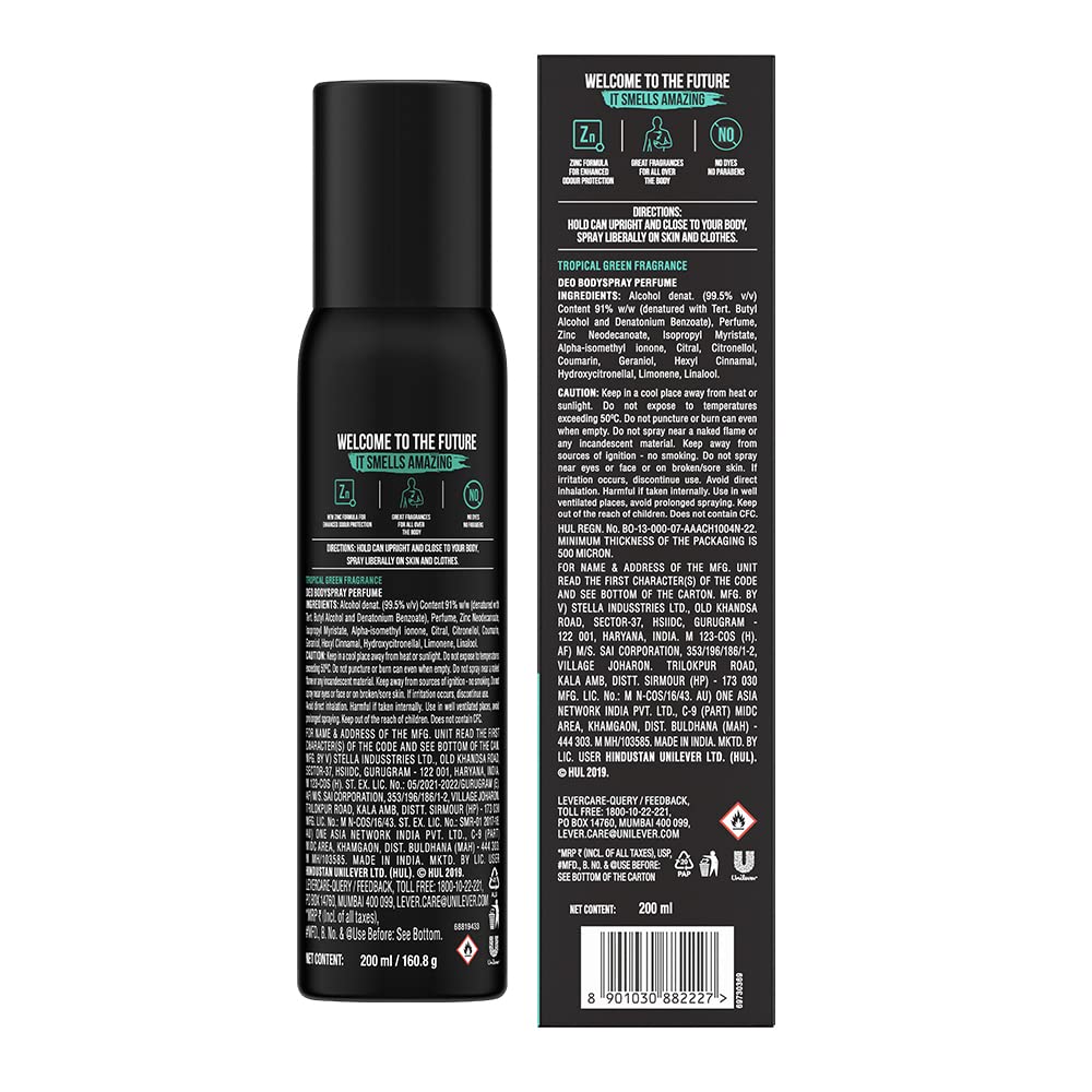 AXE Signature Mysterious Deodorant Long Lasting No Gas Body Perfume For Men 200 Ml image 2
