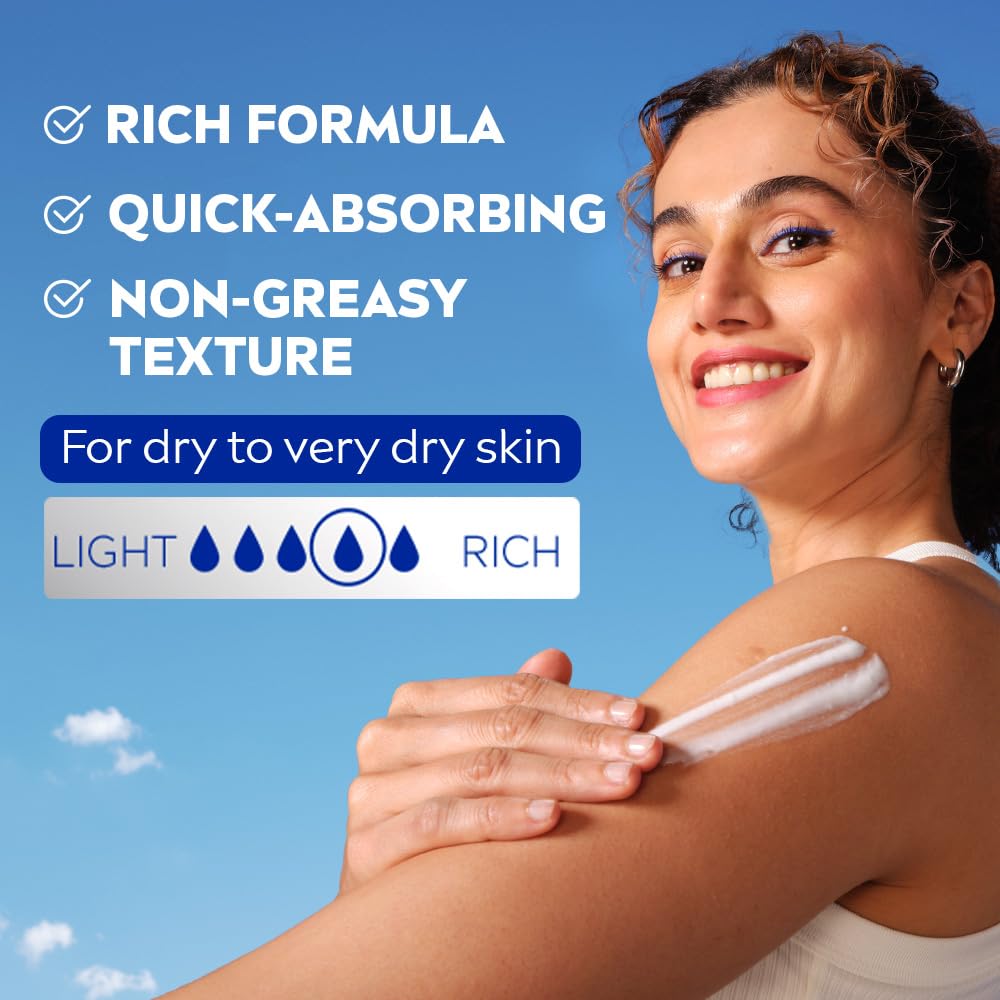 NIVEA Cocoa Nourish 400ml Body Lotion with Deep Moisture Serum| 72 H Moisturization | With Cocoa Butter & Coconut Oil | Non Greasy & Healthy Looking Skin |For Very Dry Skin image 4