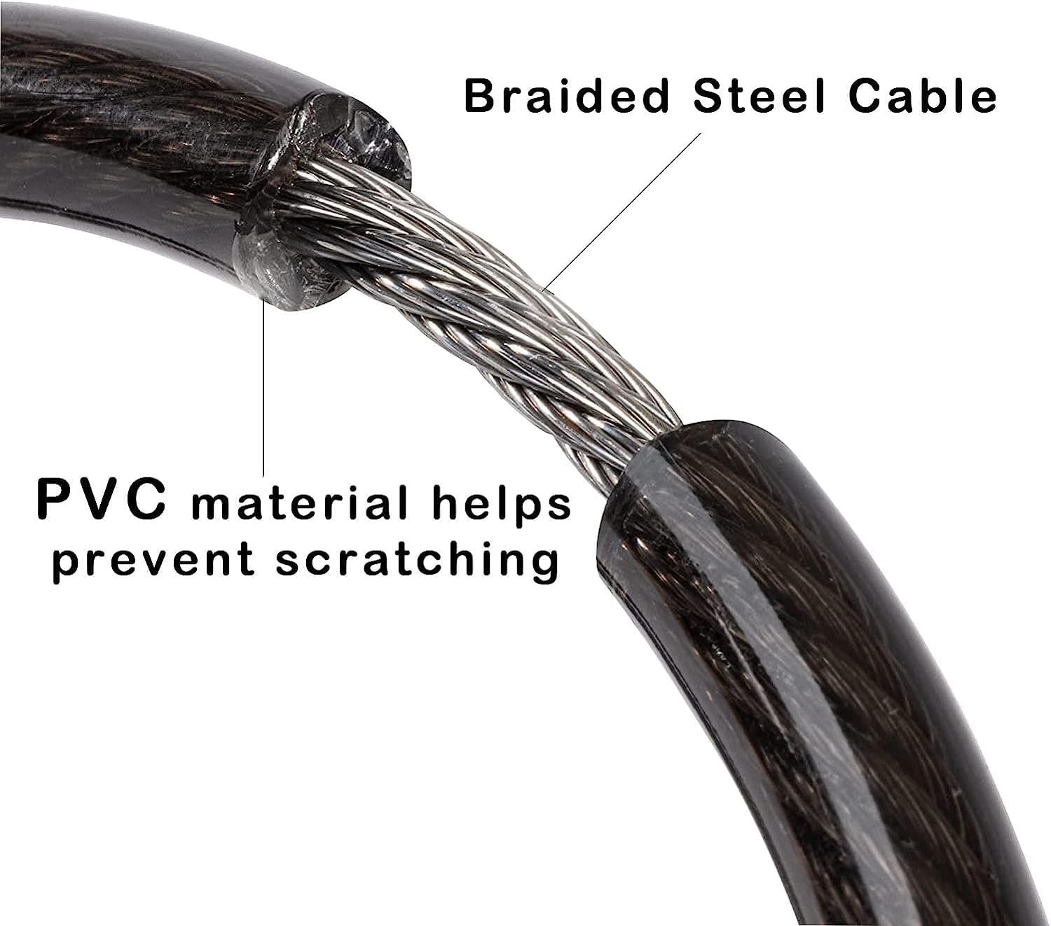Vega Multipurpose Cable Lock Black image 4