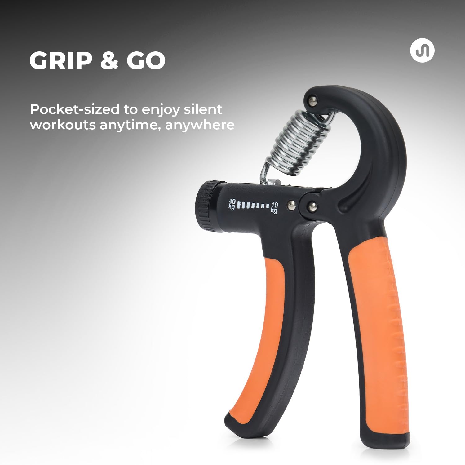 Bodyband Hand Grip Workout Strengthener, Adjustable Hand Gripper for Men & Women for Gym Workout Hand Exercise Equipment to Use in Home for Forearm Exercise, Finger Power Gripper Plastic image 2