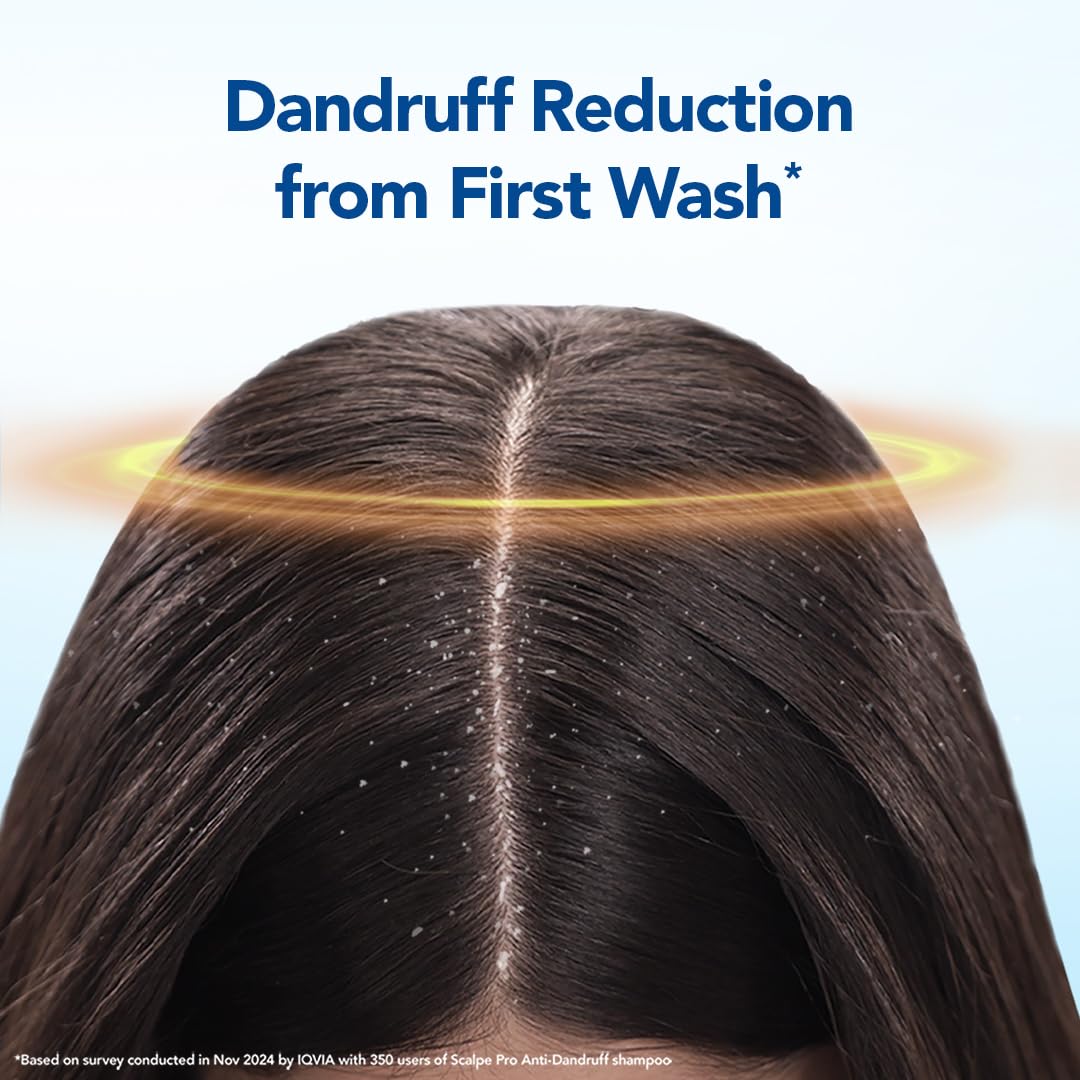 Scalpe Pro Daily Anti-Dandruff Shampoo | Removes Dandruff from Source | Prevents Itching & Irritation | Scalpe Science | Climbazole Formulation | Dermatologically Tested | For Women & Men | 100ml image 2
