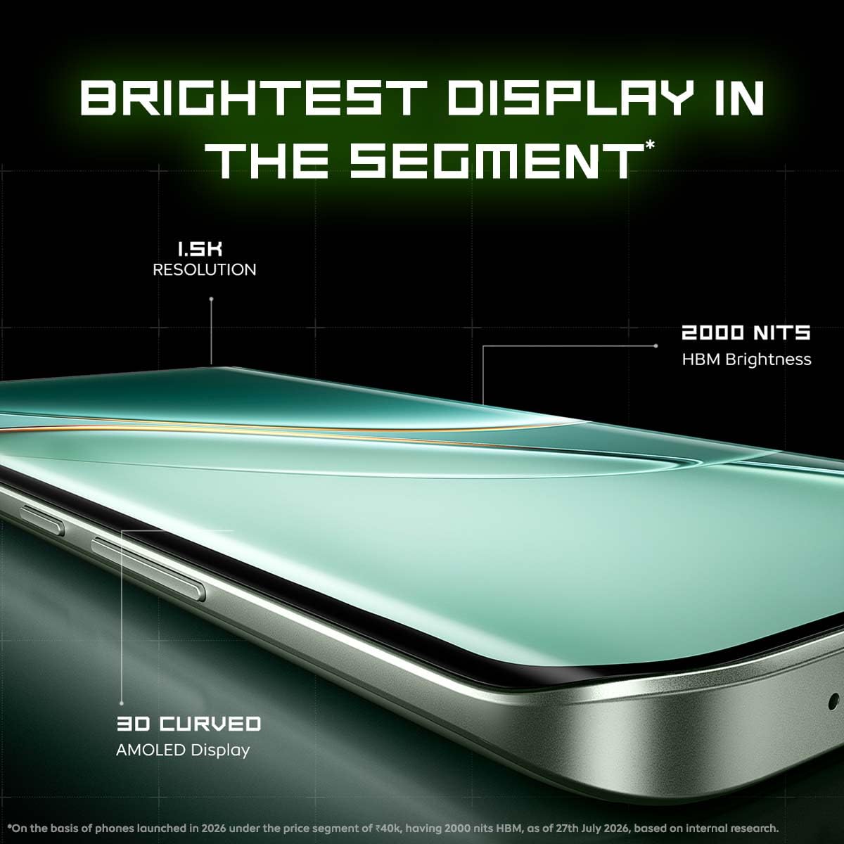 iQOO Z11 5G (Aurora Green, 8GB RAM, 128GB Storage) | India's 1st MediaTek Dimensity 7500 Turbo Processor* | 3D Curved Display- Brightest Display in the Segment* | AI Captions- Record & Recap* image 4