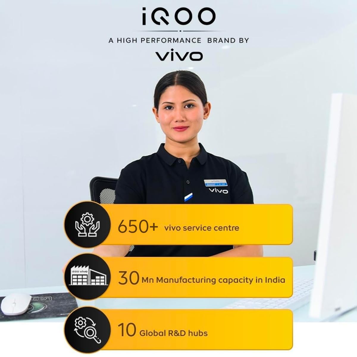 iQOO Z10x 5G (Titanium, 6GB RAM, 128GB Storage) | 6500 mAh Large Capacity Battery | Dimensity 7300 Processor | Military-Grade Durability image 5