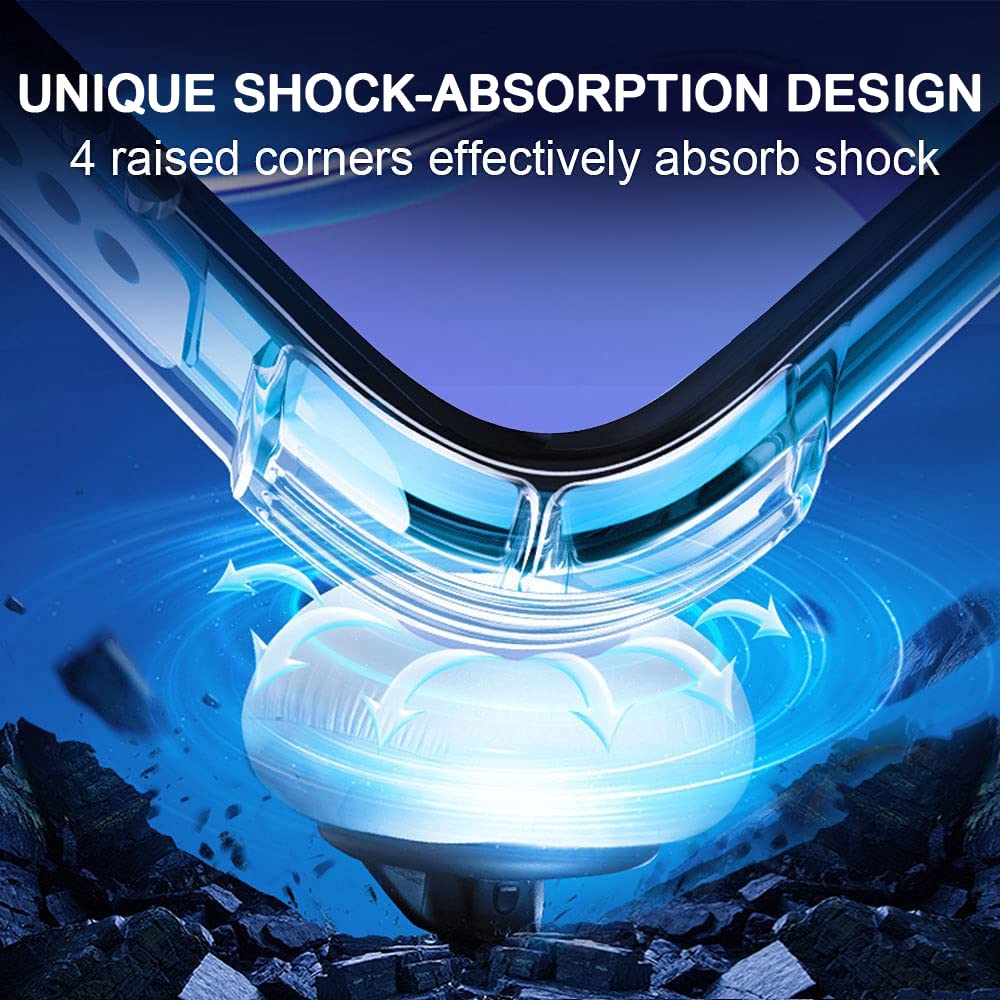 TheGiftKart Crystal Clear Back Cover Case for Nothing Phone 1 | 360 Degree Protection | Shock Proof Design | Transparent Back Cover Case (PC & TPU, Transparent Bumper) image 5