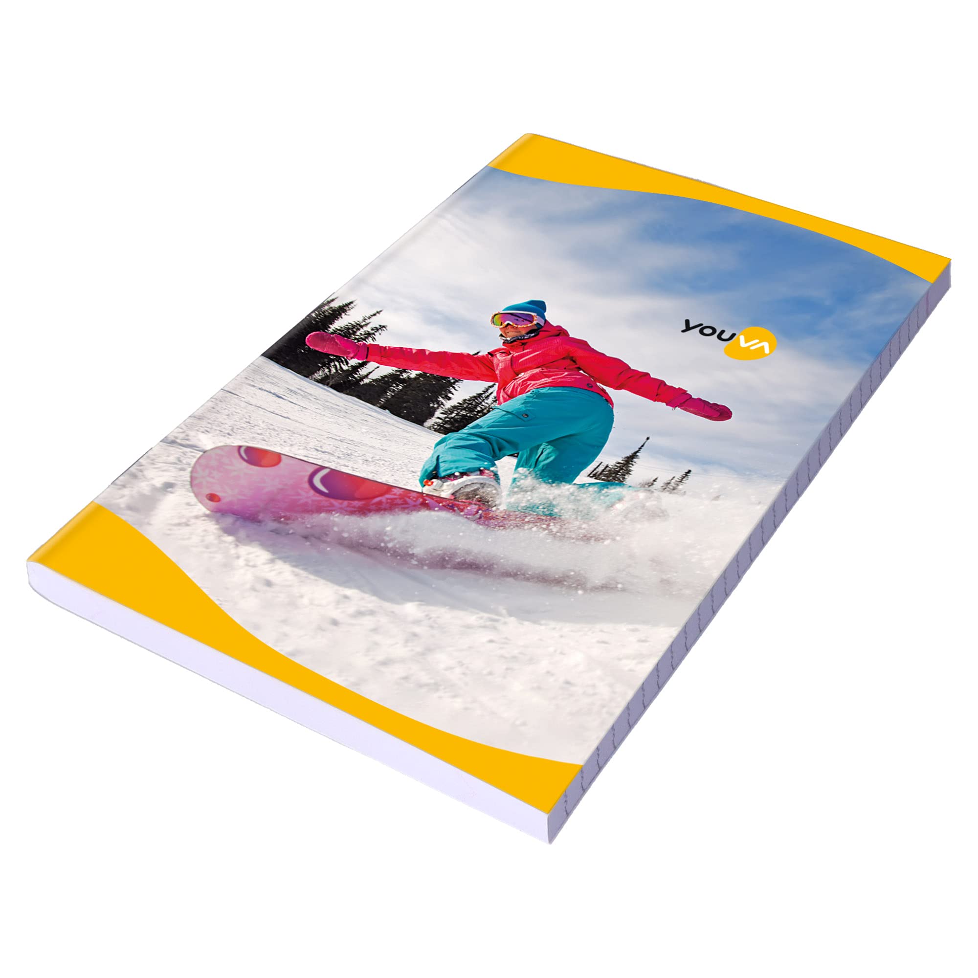 YOUVA Navneet Soft Bound Long Book/Soft cover Notebook for Students | Single Line | 172 Pages | Pack of 6 | Regular Size 17 cm x 27 cm image 5