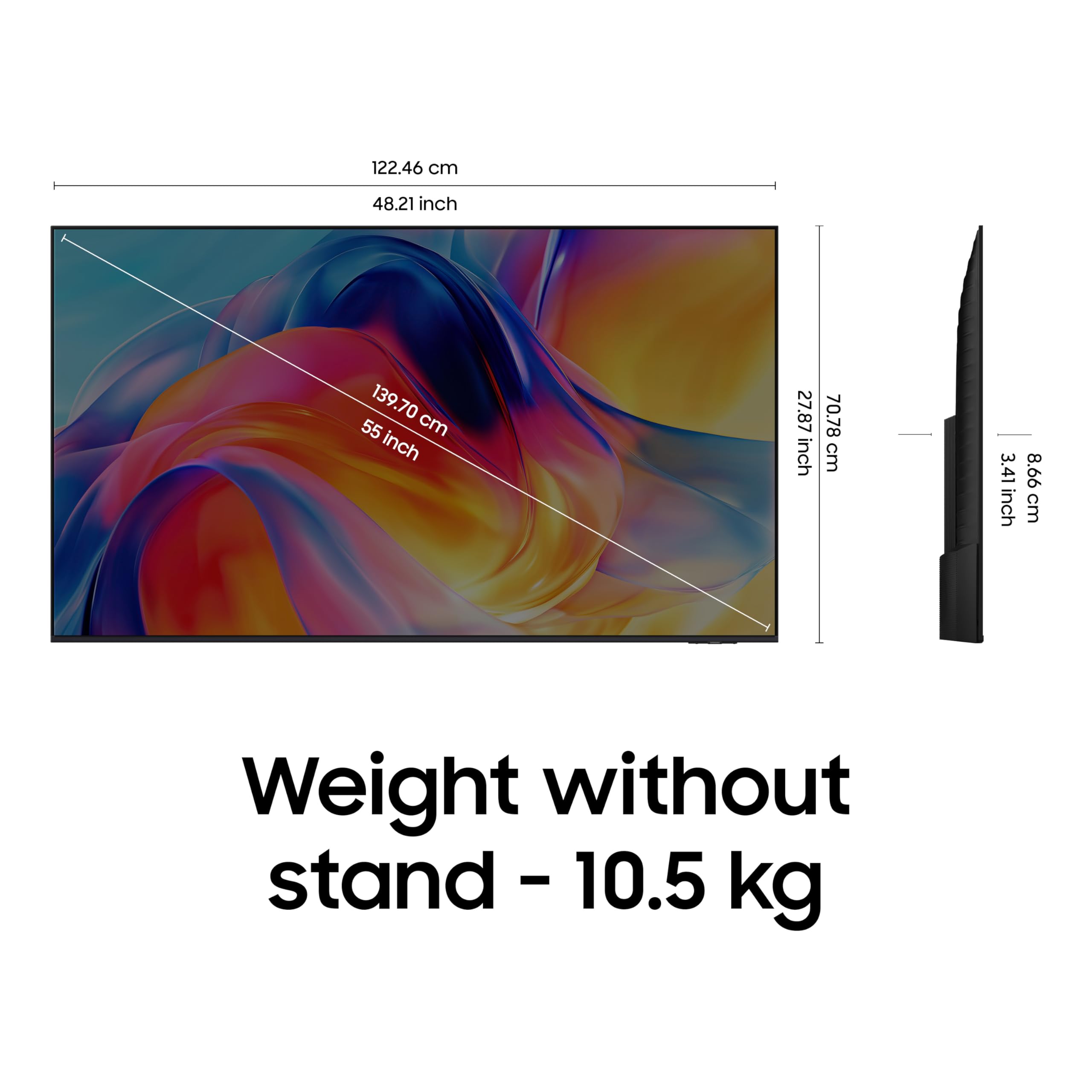 Samsung 55 inch (138cm) Mini LED 4K Vision AI 2026 Smart TV | 30W Speakers | 4K Upscaling | Mini-LED HDR | 150+ Channels | 7 Years OS Upgrade | UA55M2EHAULXL image 5