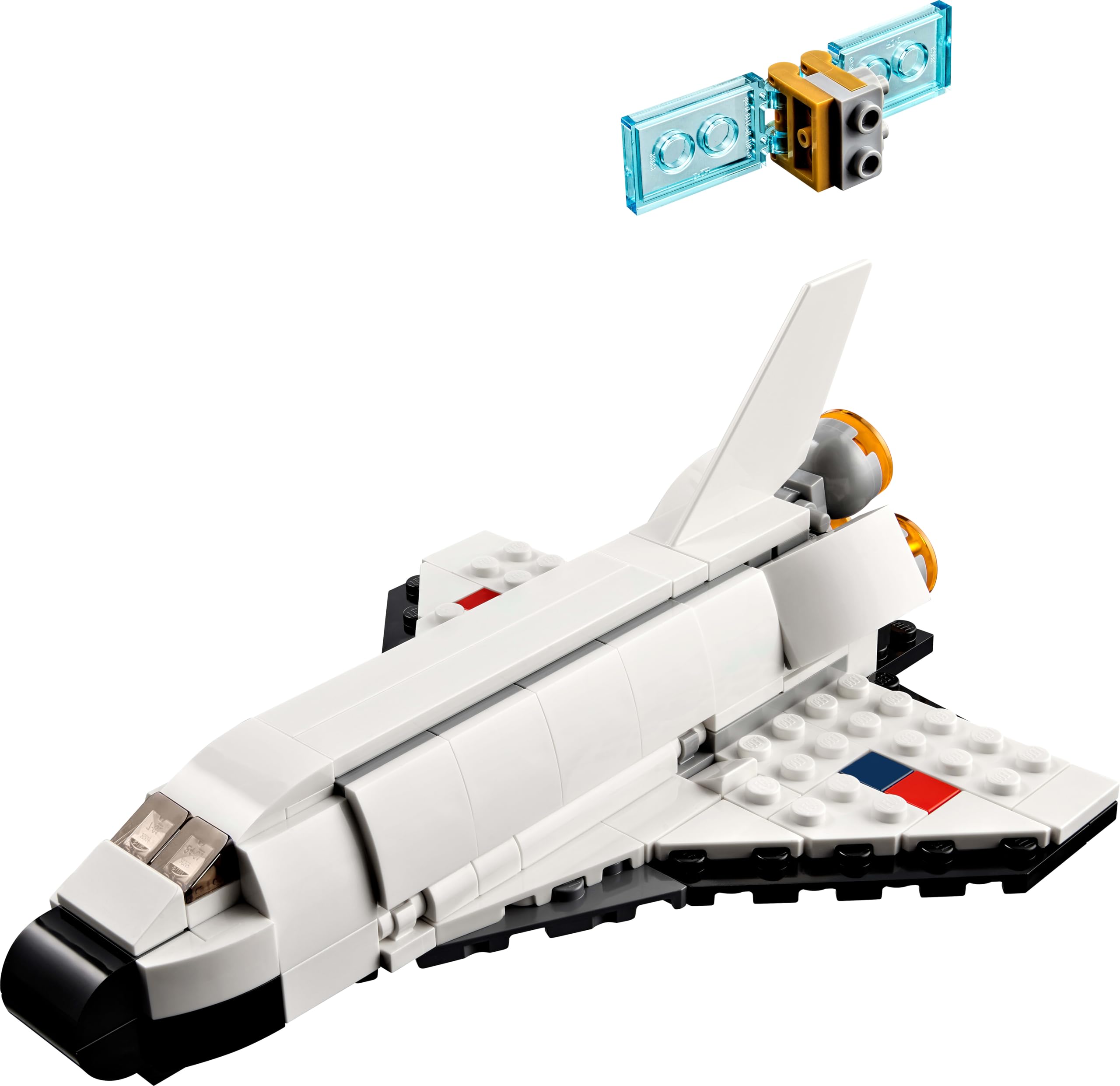 LEGO Creator Space Shuttle 31134 Building Toy Set with Astronaut and Spaceship Models for Kids Aged 6+ image 2