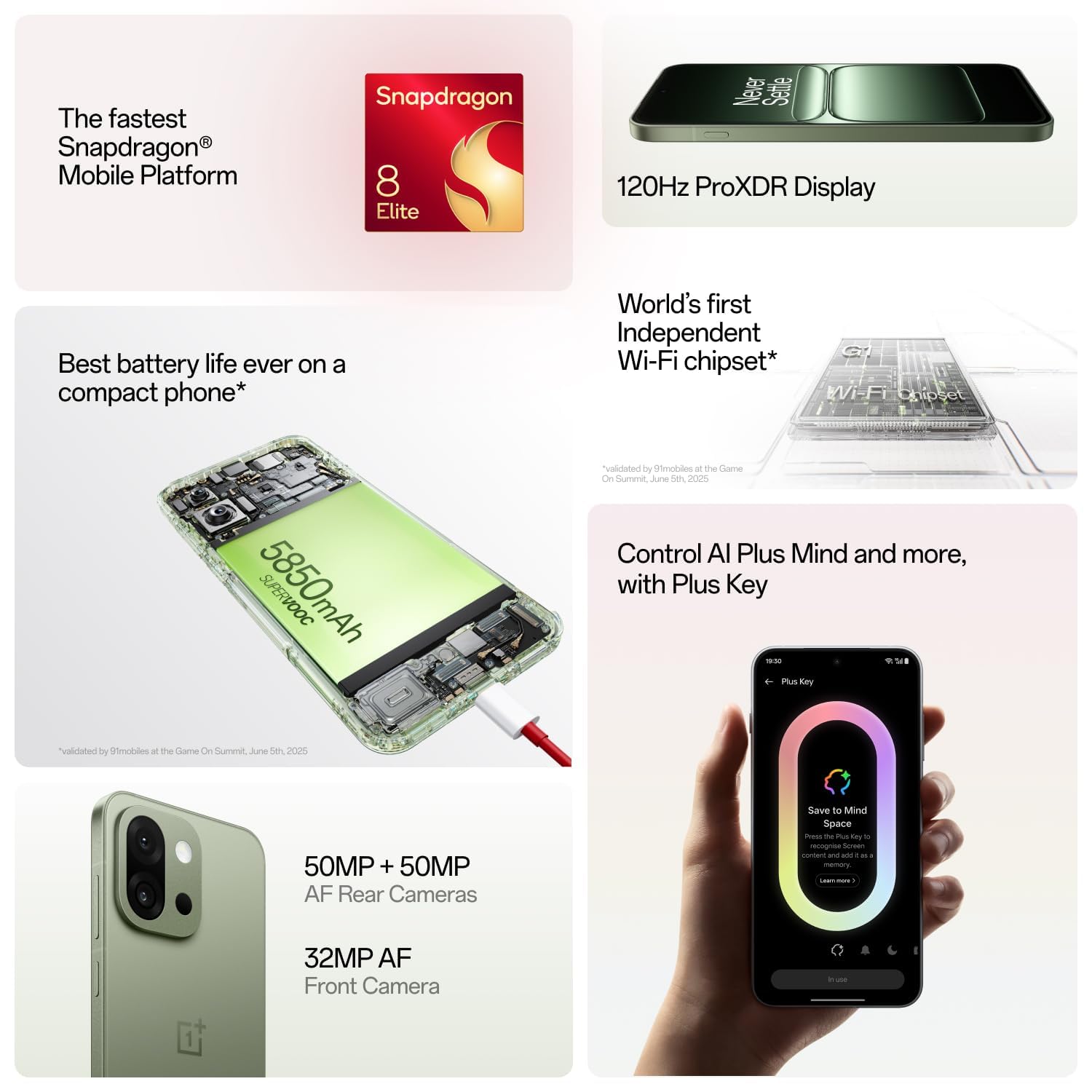 OnePlus 13s | Snapdragon® 8 Elite | Smarter with OnePlus AI | Lifetime Display Warranty | 16GB+512GB | Black Velvet image 5