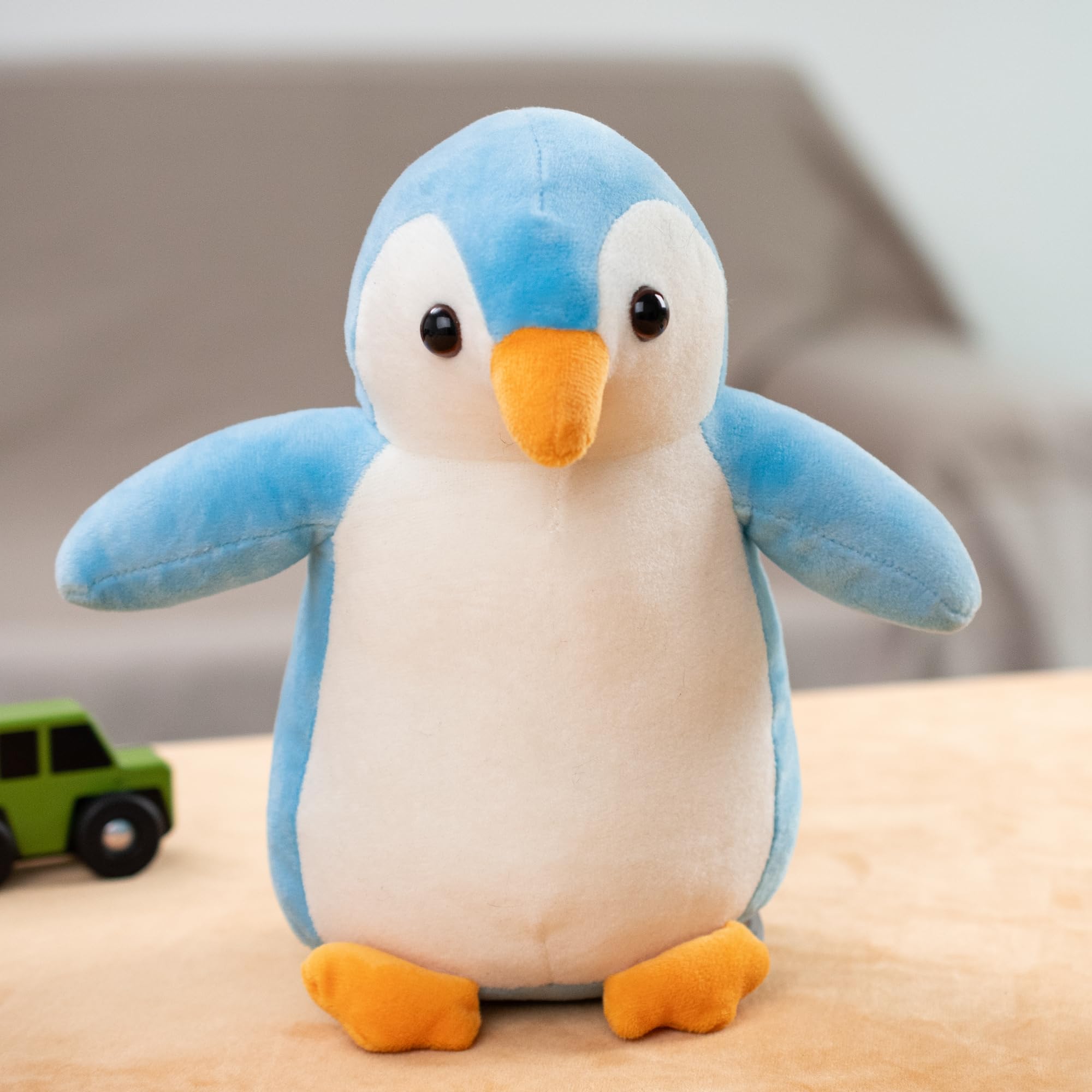 Mirada Turquoise Penguin Soft Plush Toy | Cute Adorable Stuffed Animal for Kids, Boys & Girls | Soft Toys for Kids, Stuffed Animals, Animal Soft Toys, Cuddle Toy, Baby Gift | 20cm image 4